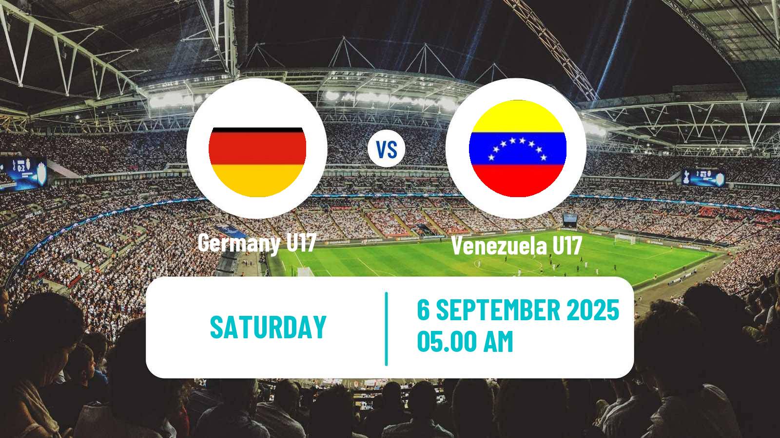 Soccer Friendly Germany U17 - Venezuela U17