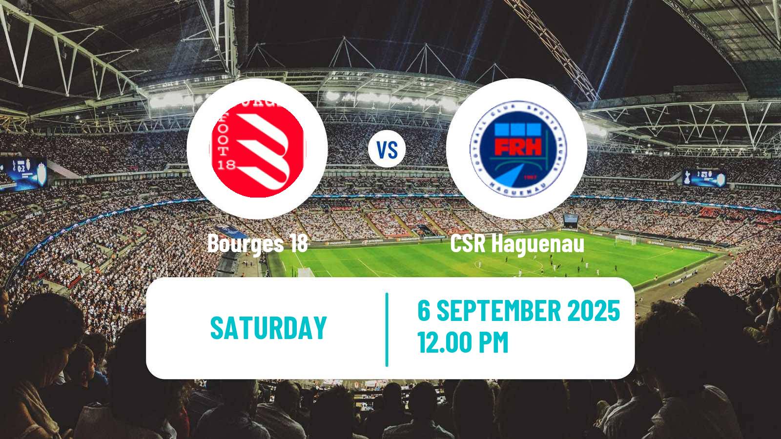 Soccer French National 2 - Group B Bourges 18 - Haguenau