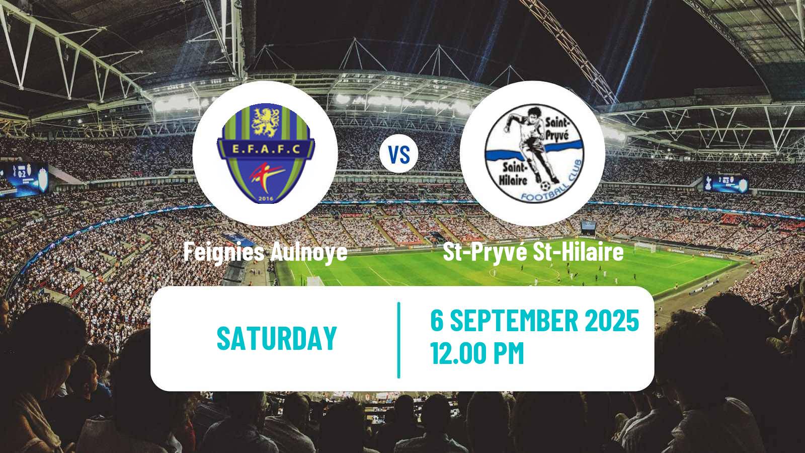 Soccer French National 2 - Group B Feignies Aulnoye - St-Pryvé St-Hilaire