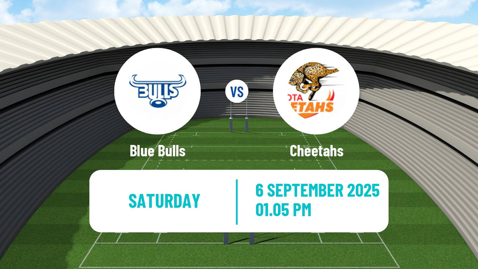 Rugby union Currie Cup Blue Bulls - Cheetahs