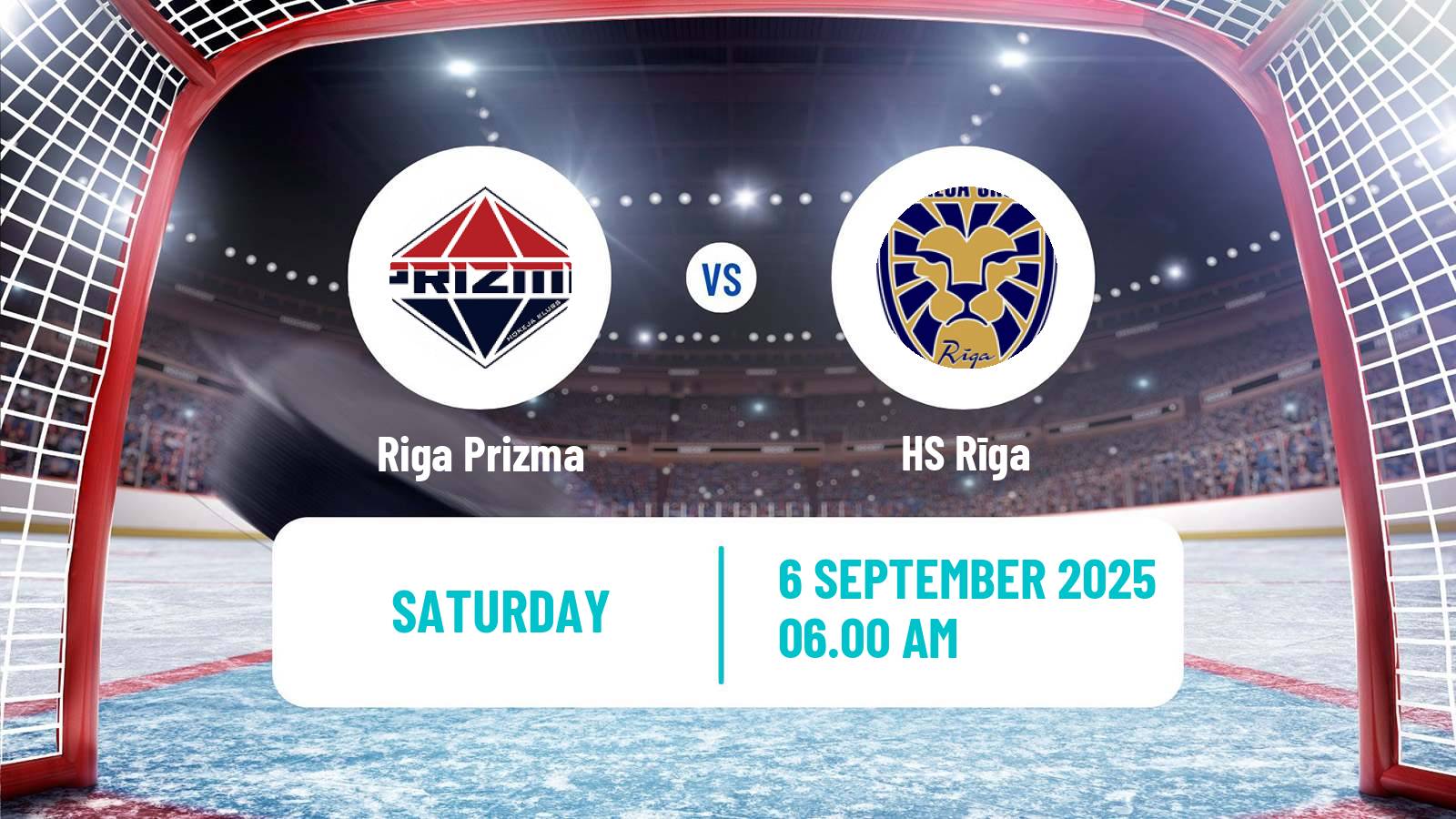 Hockey Latvian Hokeja Liga Riga Prizma - HS Rīga