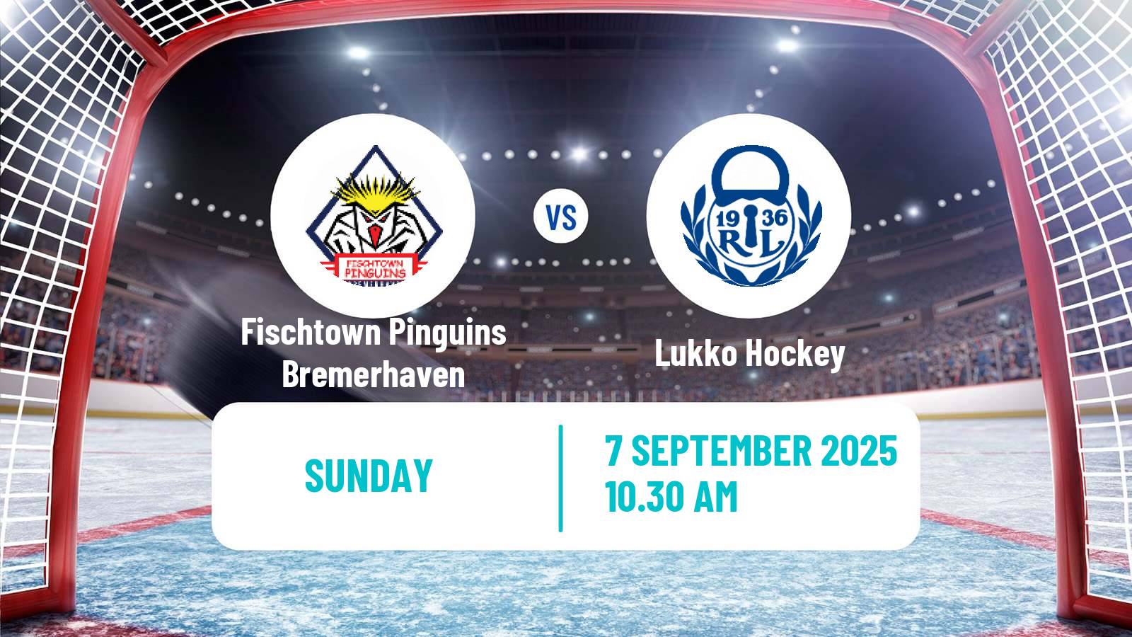 Hockey Champions League Ice Hockey Fischtown Pinguins Bremerhaven - Lukko