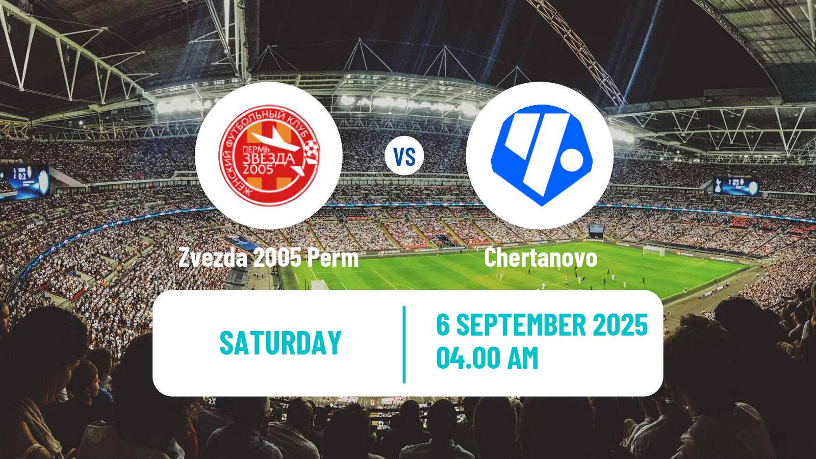 Soccer Russian Supreme Division Women Zvezda 2005 Perm - Chertanovo