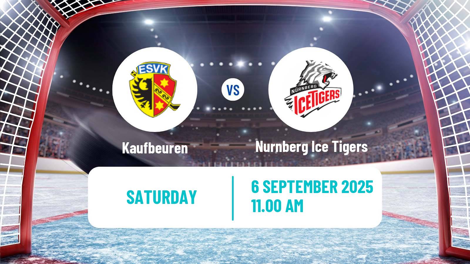 Hockey Club Friendly Ice Hockey Kaufbeuren - Nurnberg Ice Tigers