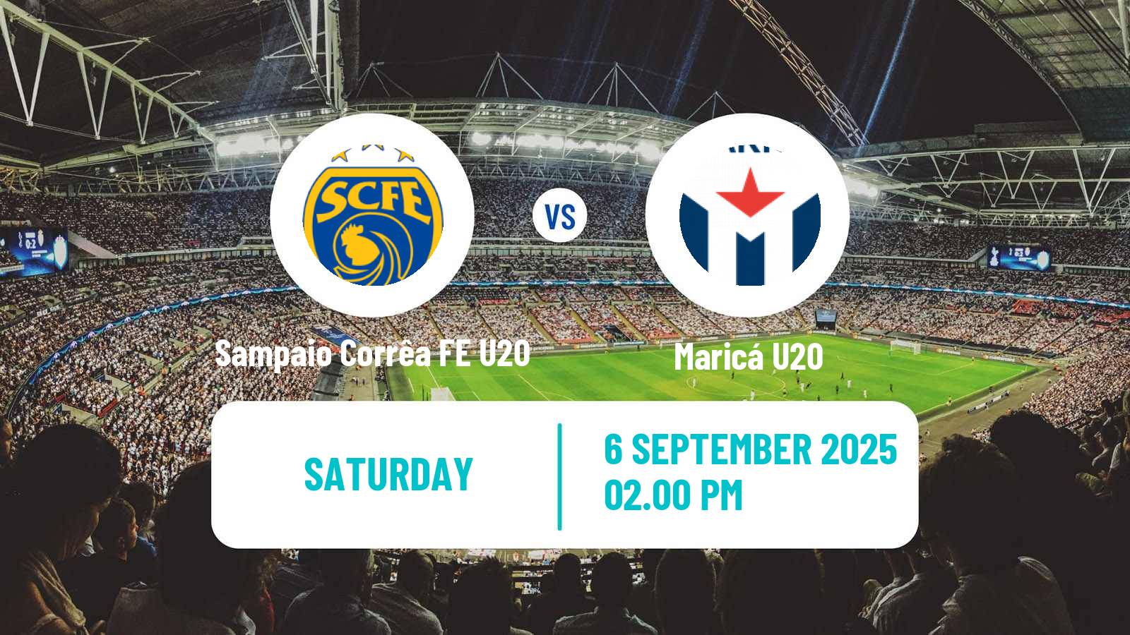 Soccer Brazilian Carioca U20 Sampaio Corrêa FE U20 - Maricá U20