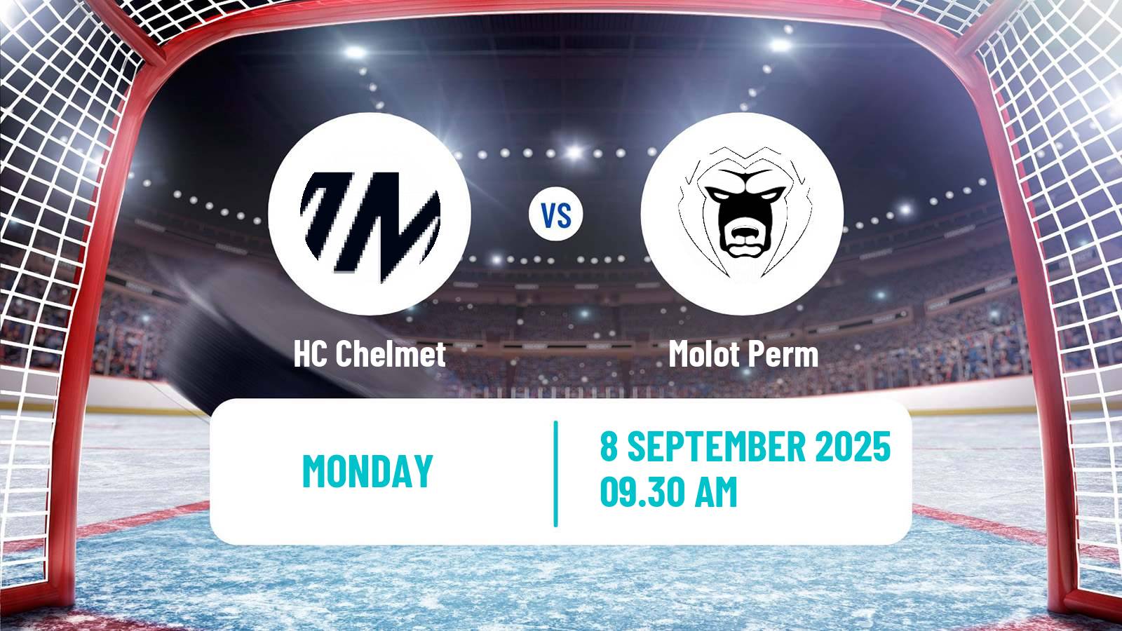 Hockey VHL Chelmet - Molot Perm