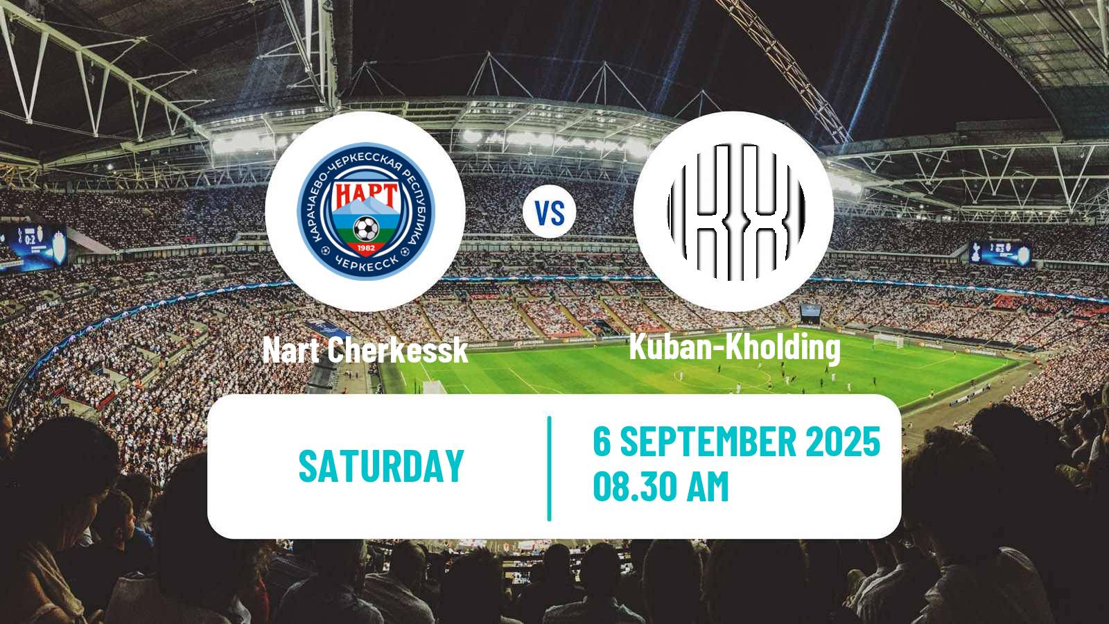 Soccer FNL 2 Division B Group 1 Nart Cherkessk - Kuban-Kholding