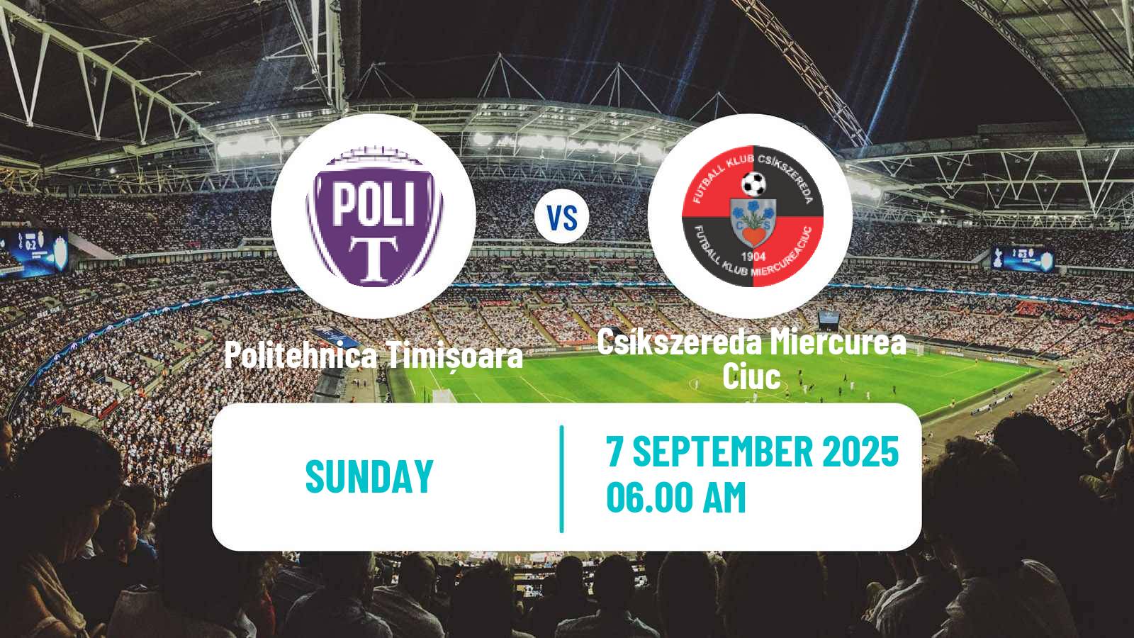 Soccer Romanian Liga 1 Women Politehnica Timișoara - Csíkszereda Miercurea Ciuc