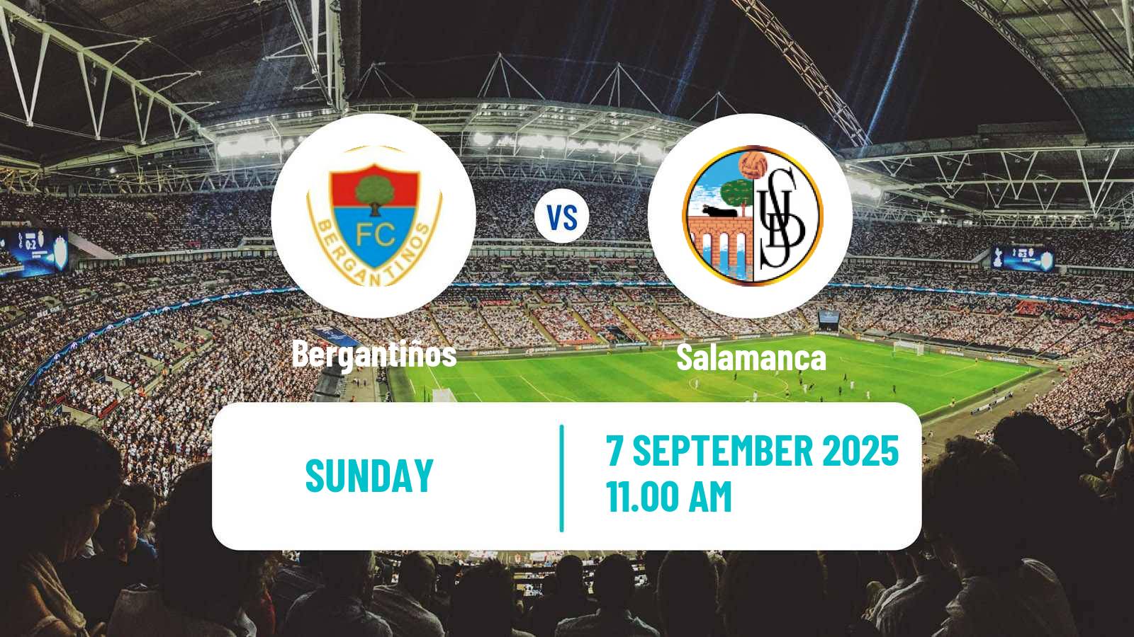 Soccer Spanish Segunda RFEF - Group 1 Bergantiños - Salamanca