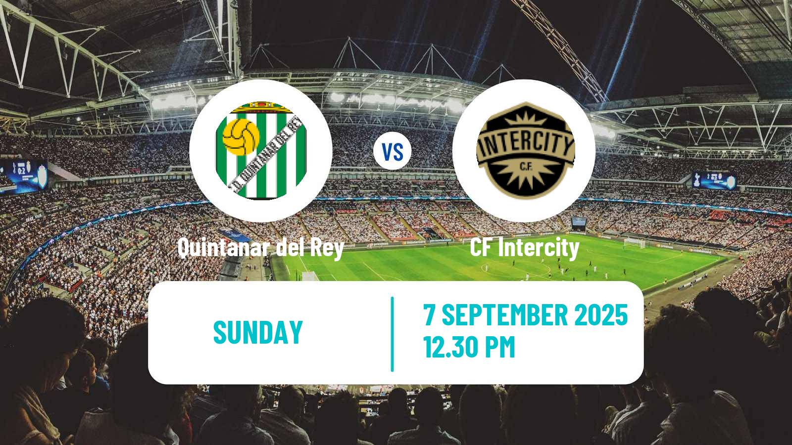 Soccer Spanish Segunda RFEF - Group 5 Quintanar del Rey - Intercity