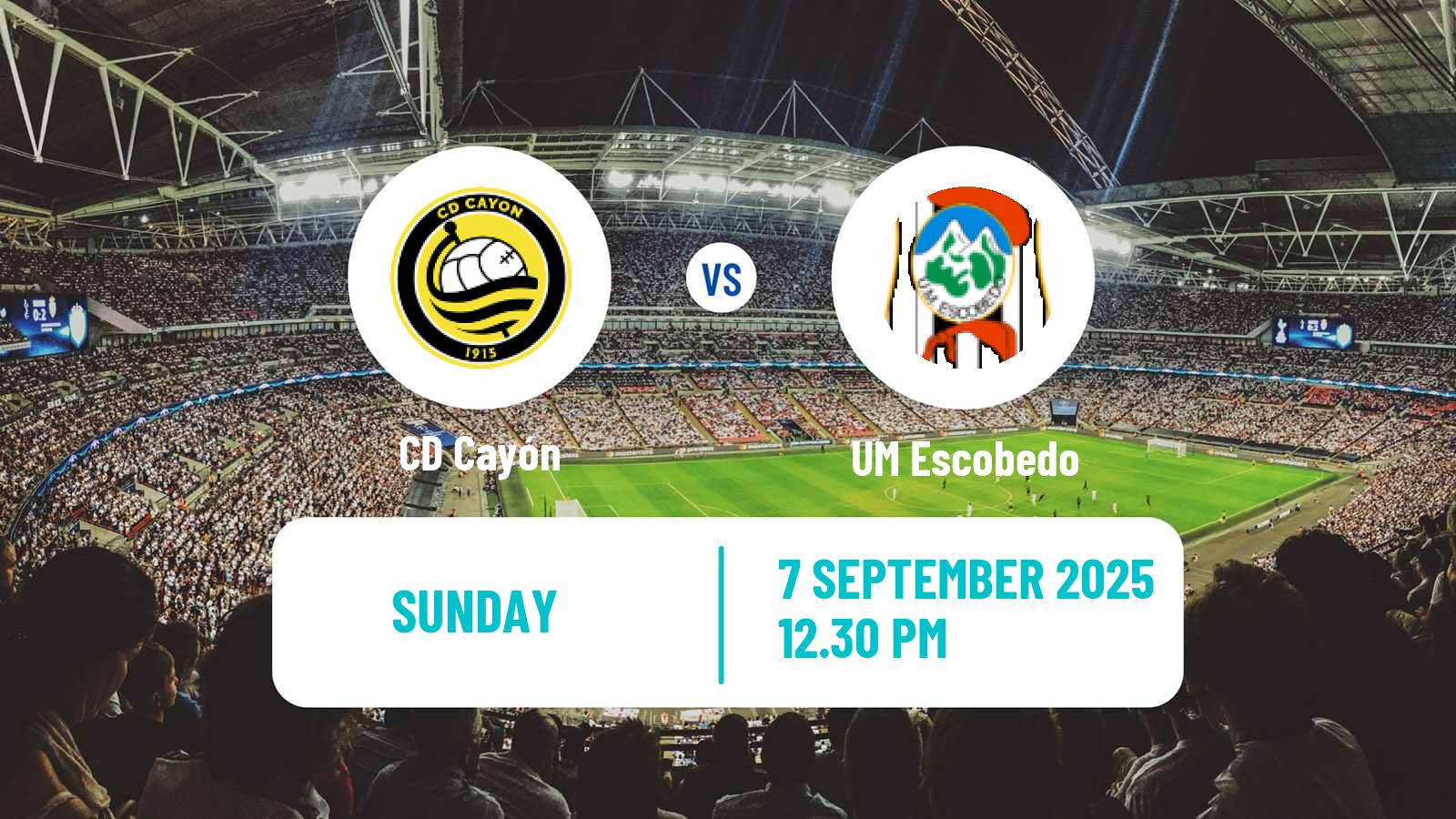Soccer Spanish Tercera RFEF - Group 3 Cayón - Escobedo