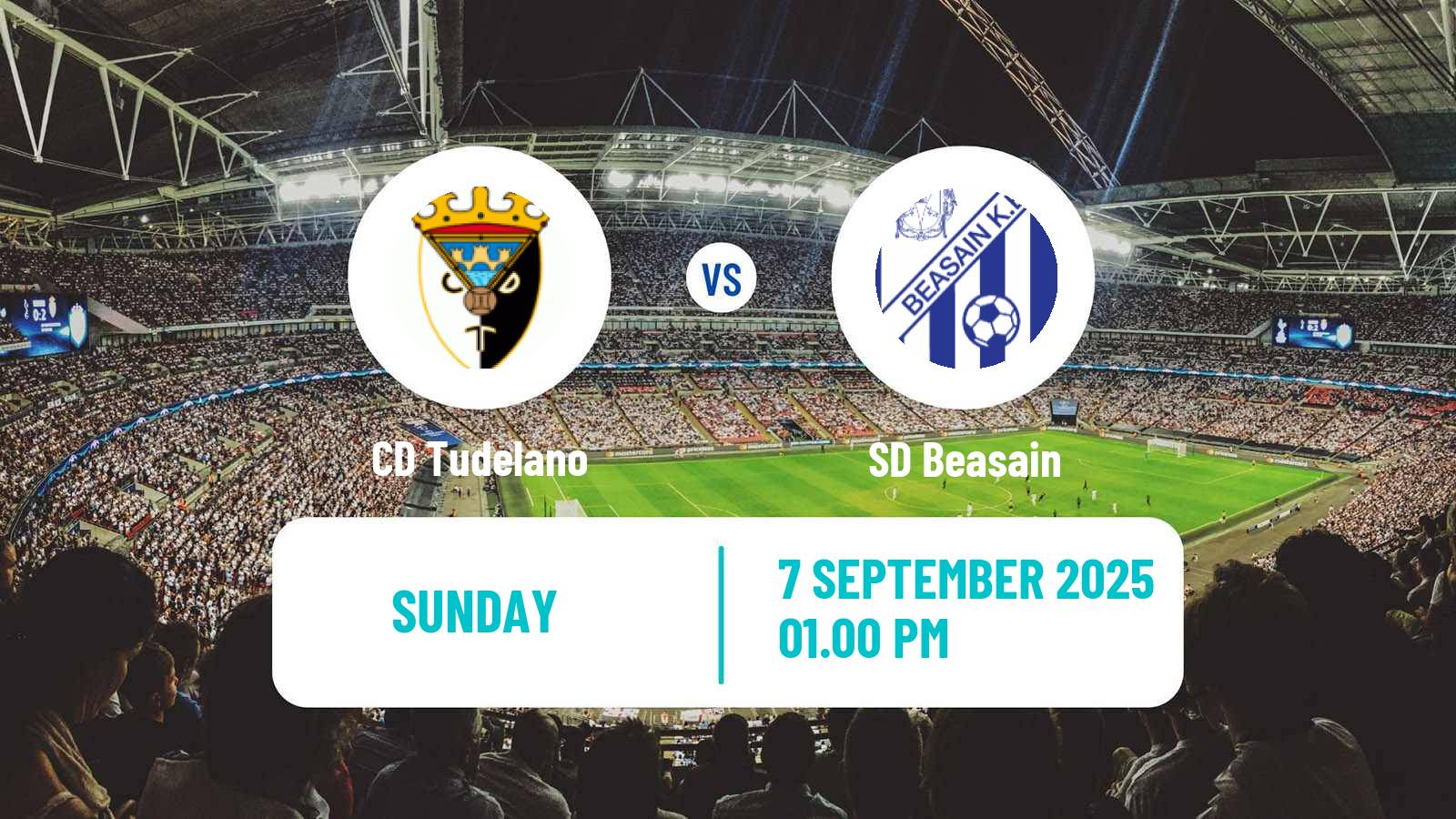 Soccer Spanish Segunda RFEF - Group 2 Tudelano - Beasain