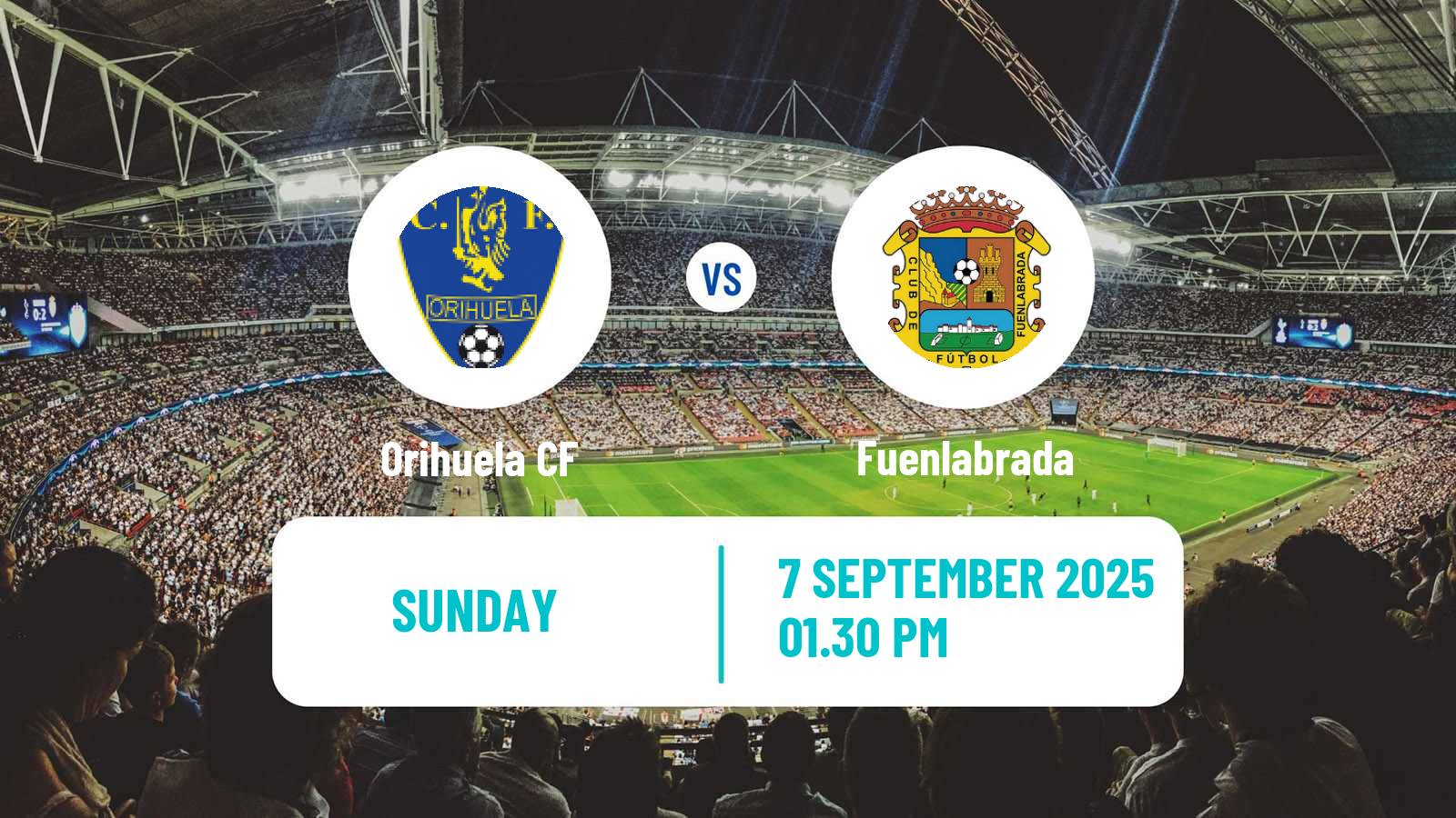 Soccer Spanish Segunda RFEF - Group 5 Orihuela - Fuenlabrada