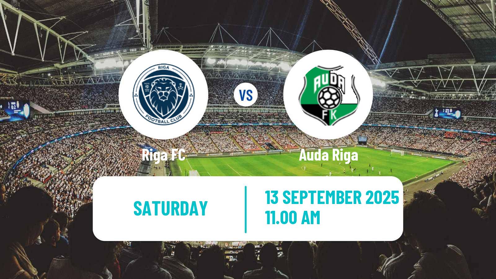 Soccer Latvian Virsliga Riga - Auda Riga