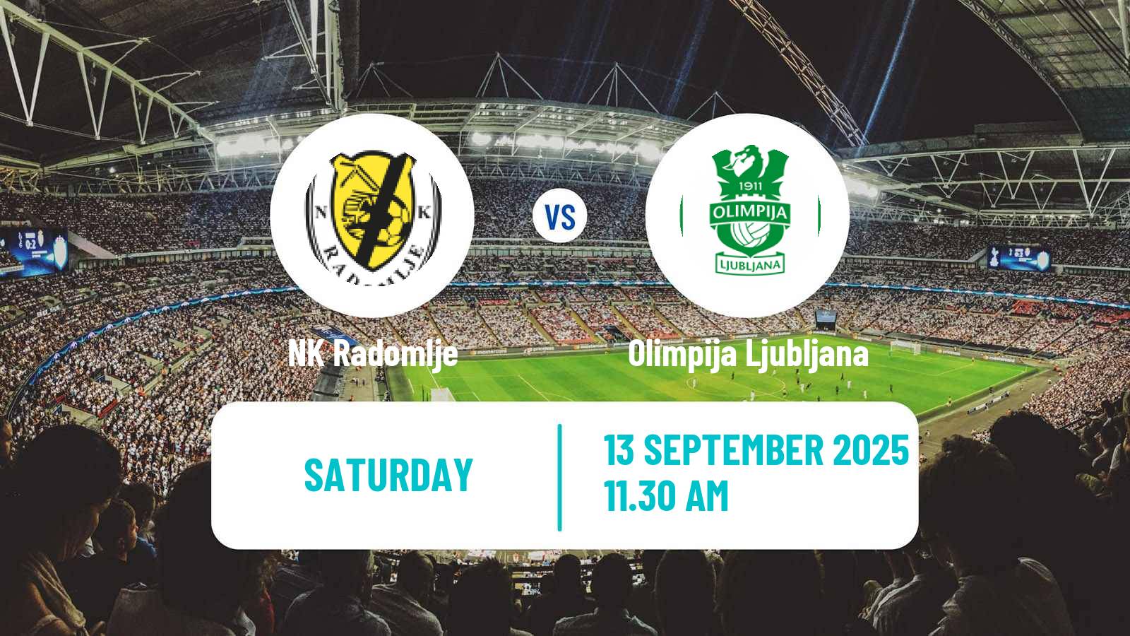 Soccer Slovenian PrvaLiga Radomlje - Olimpija Ljubljana