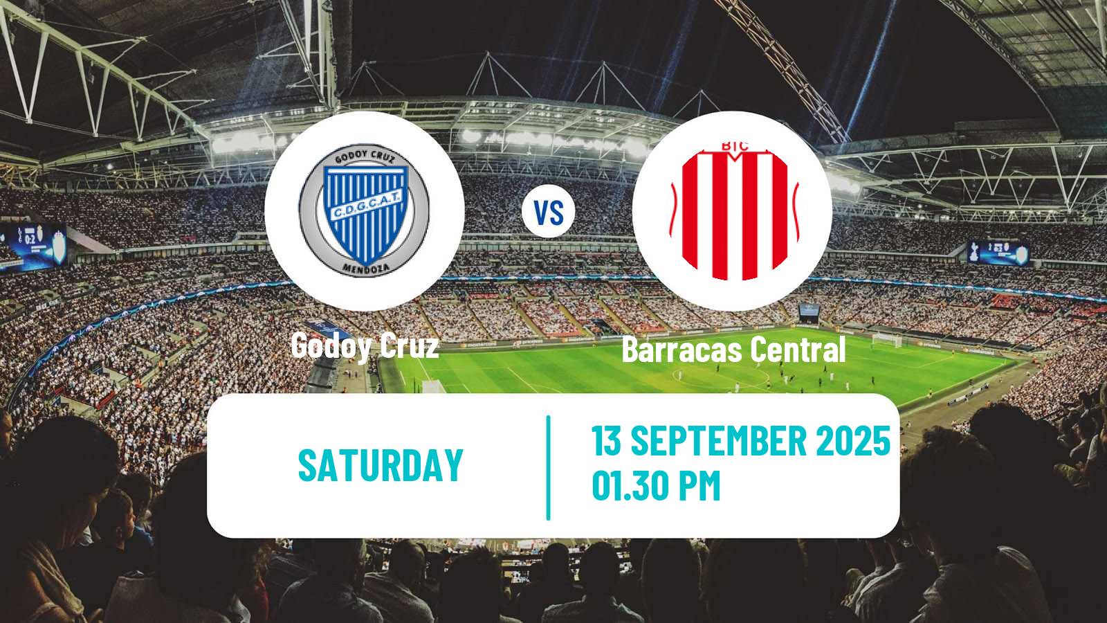 Soccer Argentinian Liga Profesional Godoy Cruz - Barracas Central