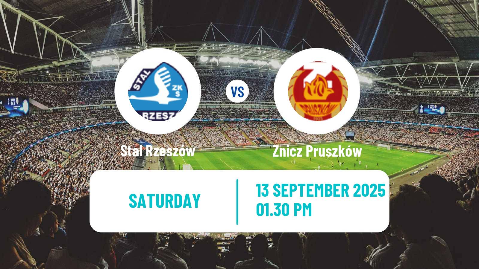 Soccer Polish Division 1 Stal Rzeszów - Znicz Pruszków