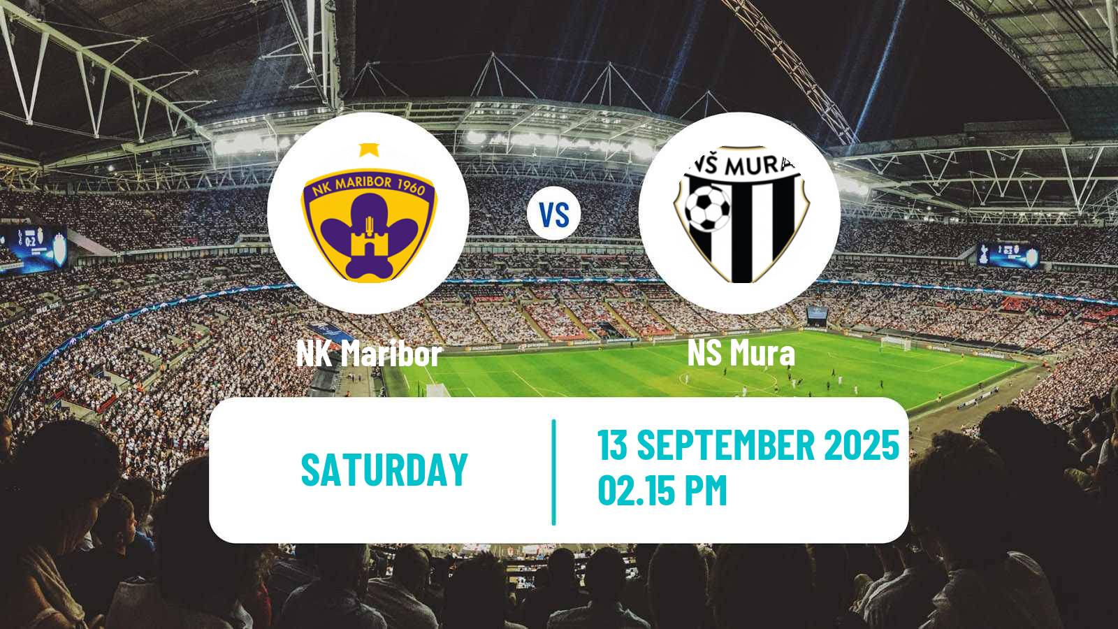 Soccer Slovenian PrvaLiga Maribor - Mura
