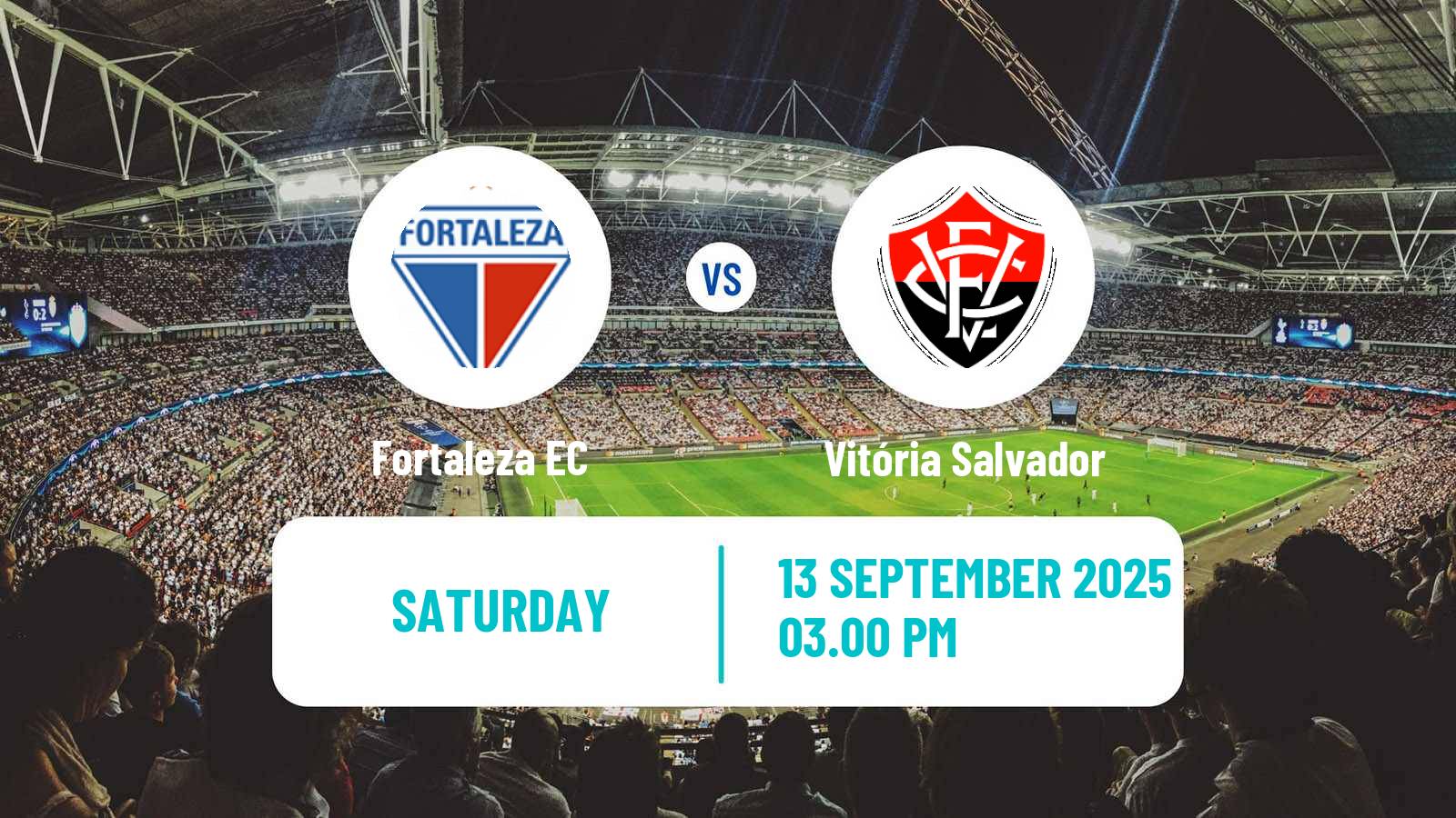 Soccer Brazilian Serie A Fortaleza - Vitória Salvador