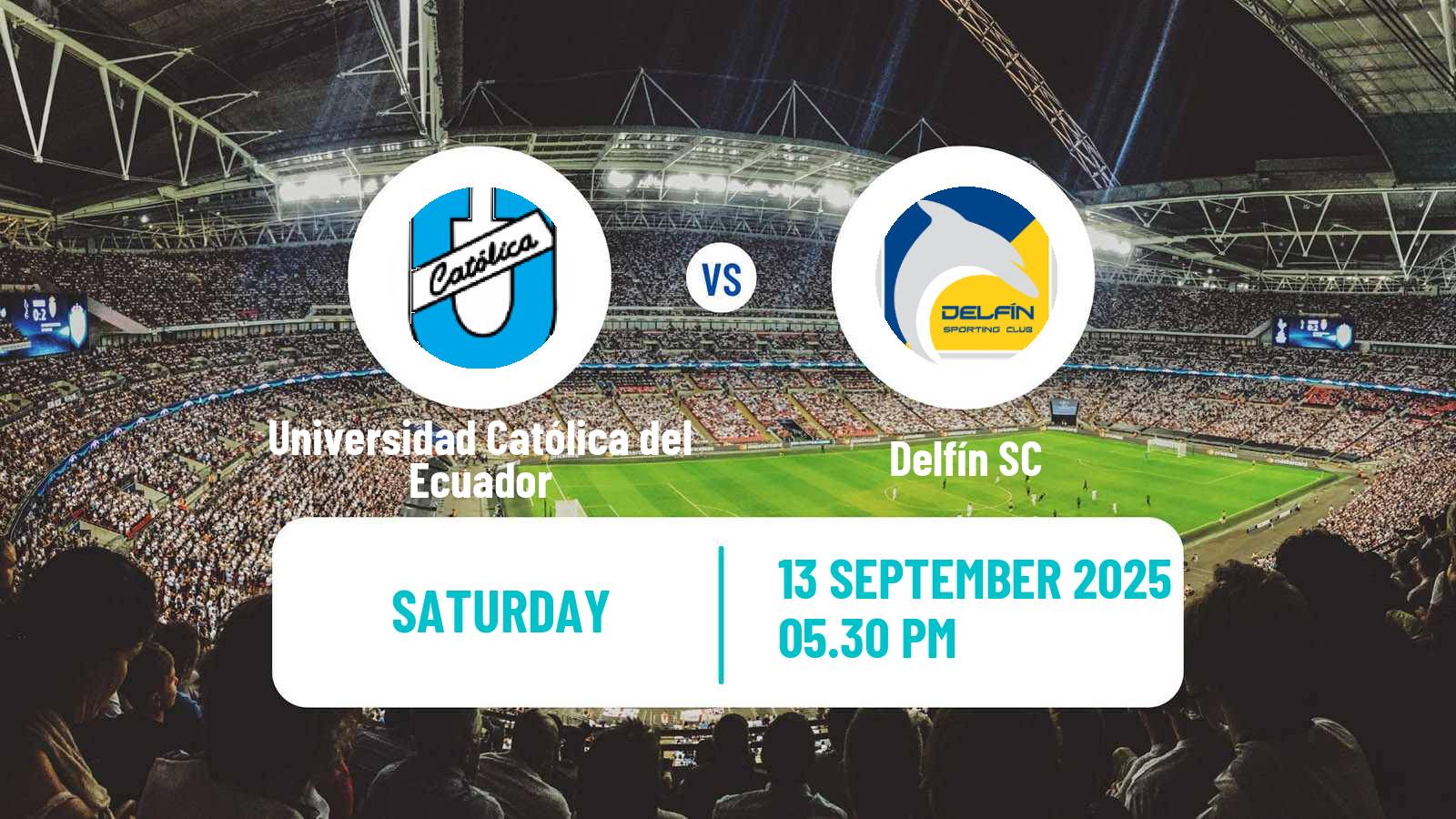 Soccer Ecuadorian Liga Pro Universidad Católica del Ecuador - Delfín