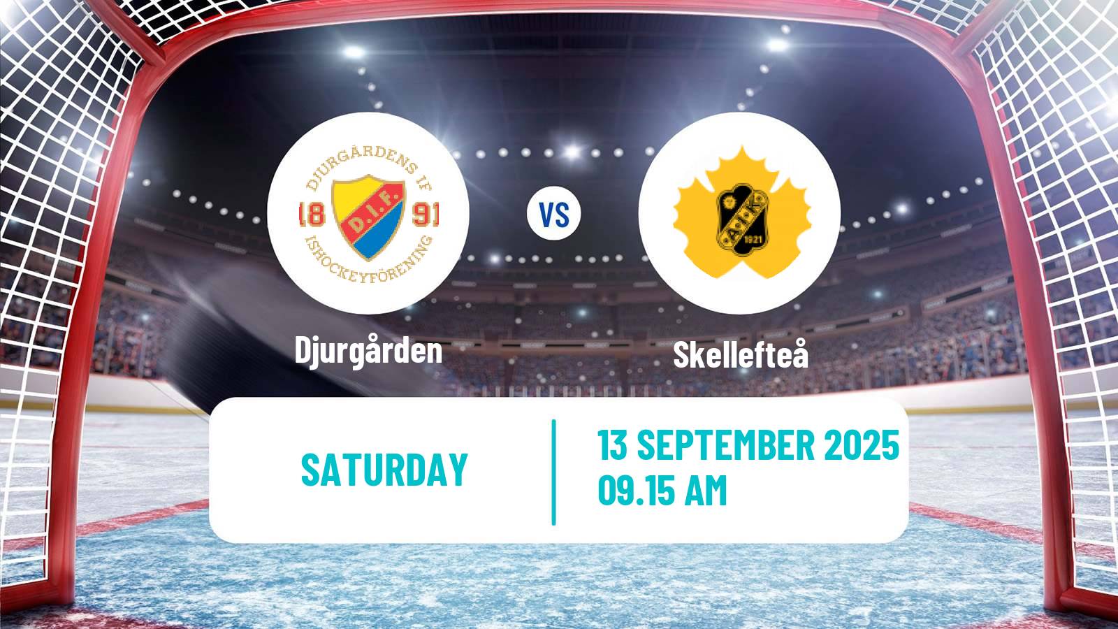 Hockey SHL Djurgården - Skellefteå