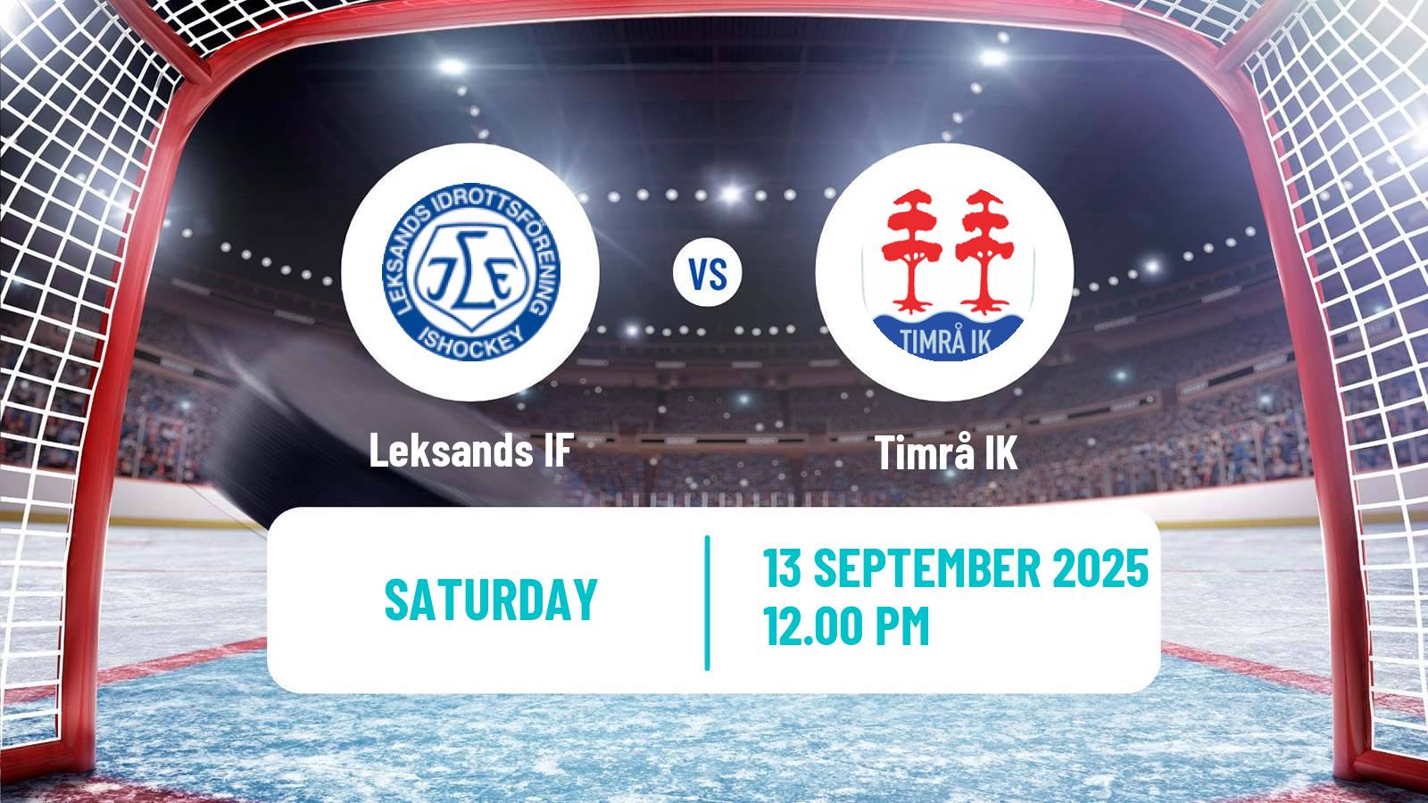 Hockey SHL Leksand - Timrå