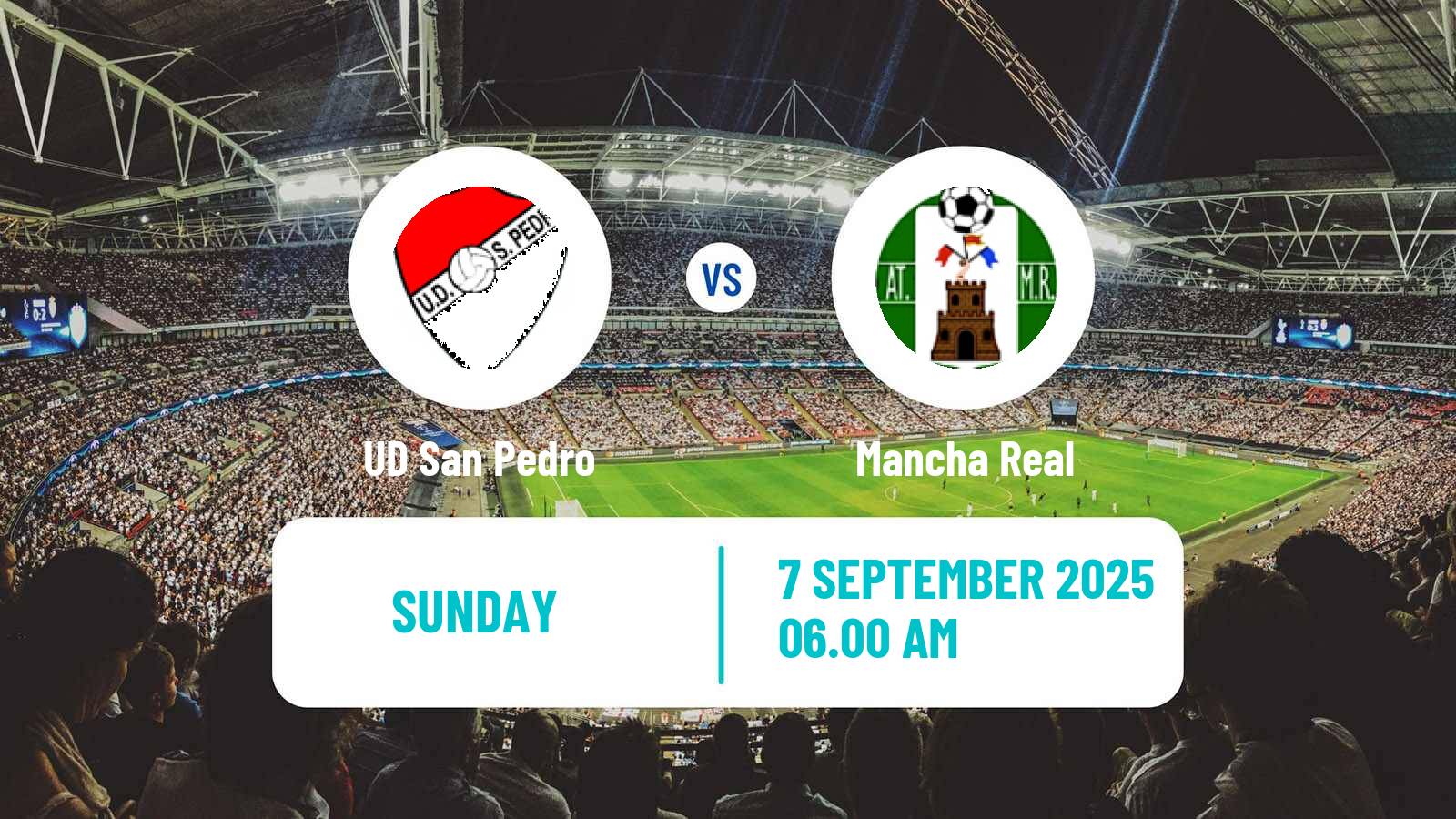 Soccer Spanish Tercera RFEF - Group 9 UD San Pedro - Mancha Real