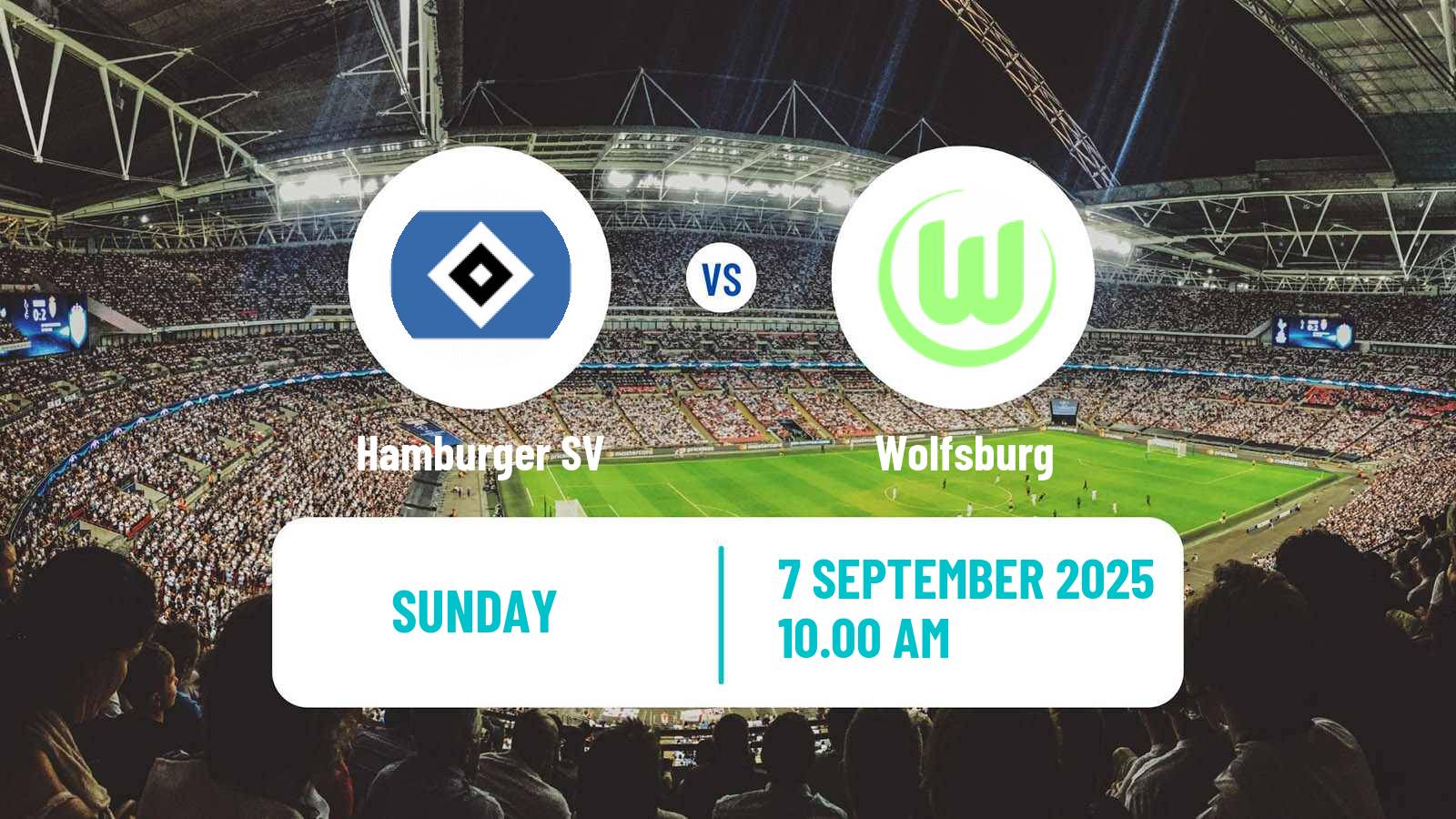 Soccer German Bundesliga Women Hamburger SV - Wolfsburg