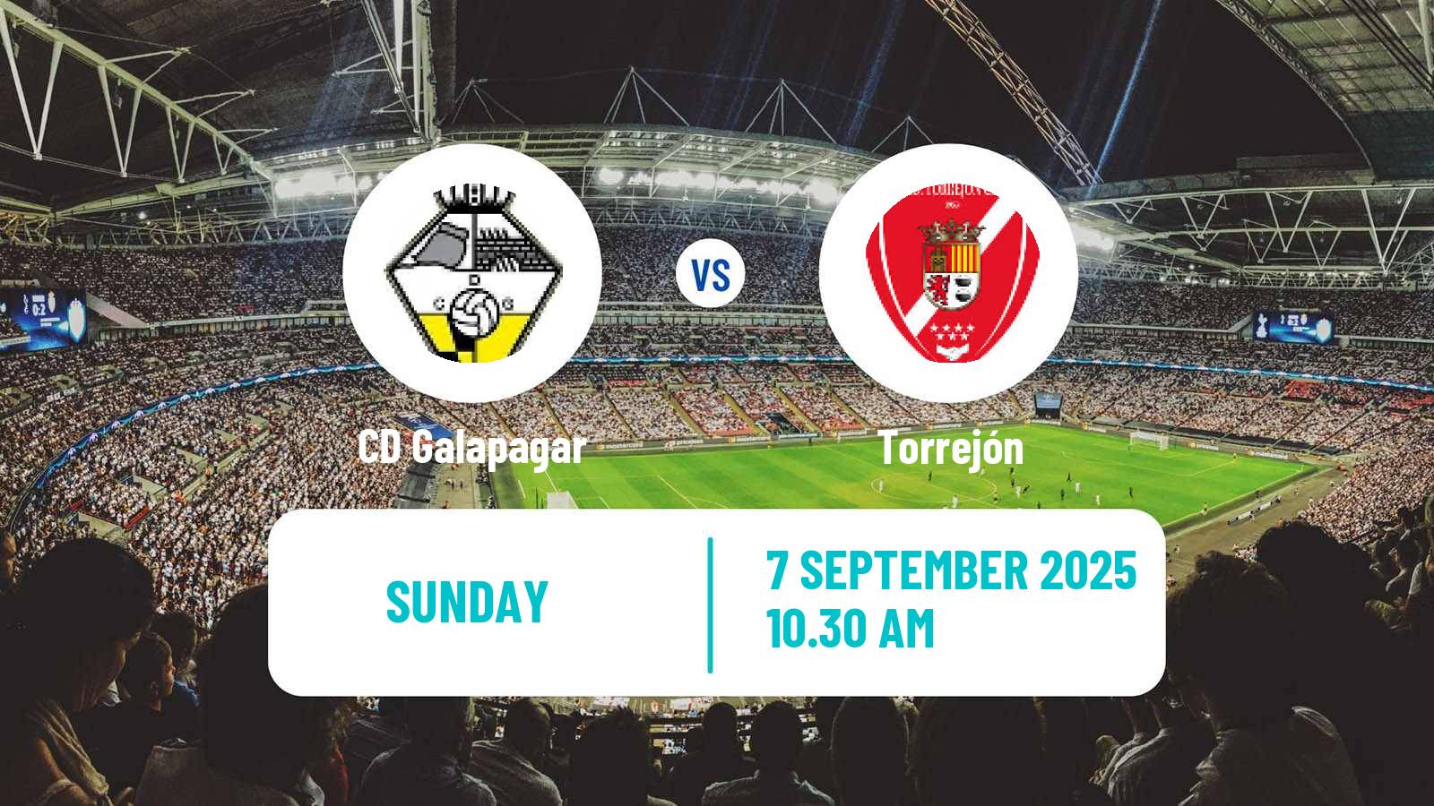 Soccer Spanish Tercera RFEF - Group 7 Galapagar - Torrejón