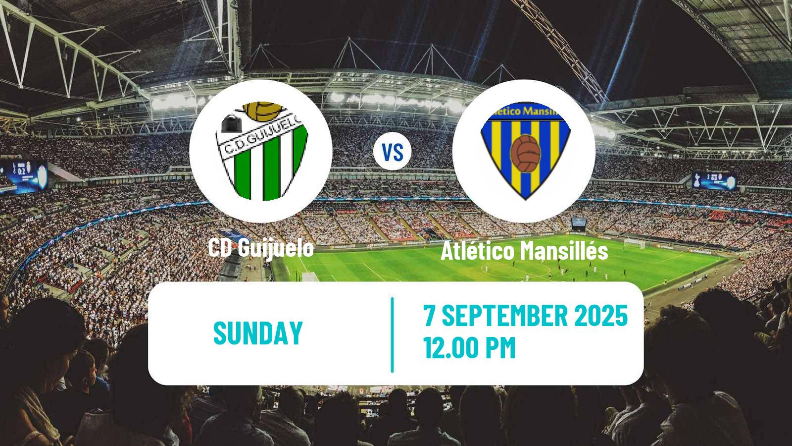 Soccer Spanish Tercera RFEF - Group 8 Guijuelo - Atlético Mansillés
