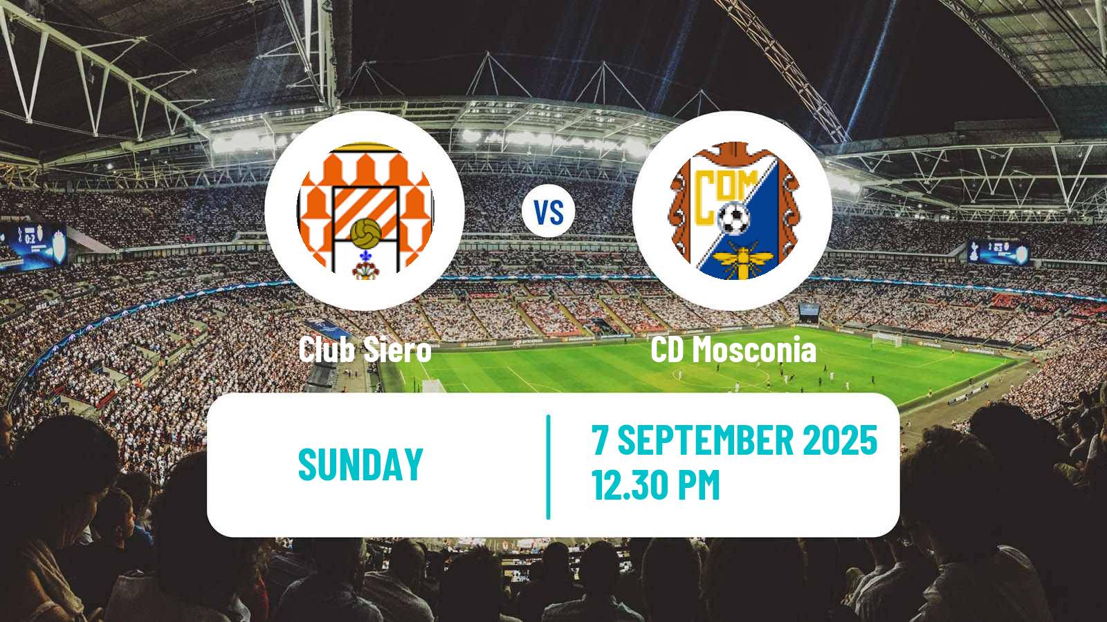 Soccer Spanish Tercera RFEF - Group 2 Club Siero - Mosconia