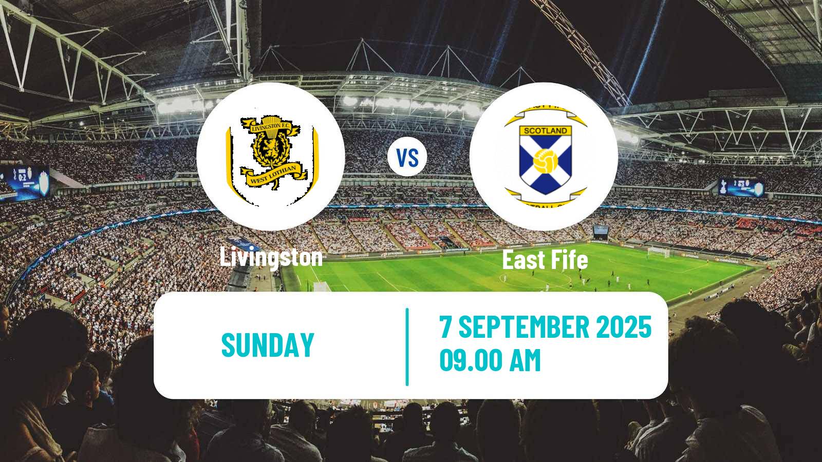 Soccer Scottish SWPL Cup Women Livingston - East Fife