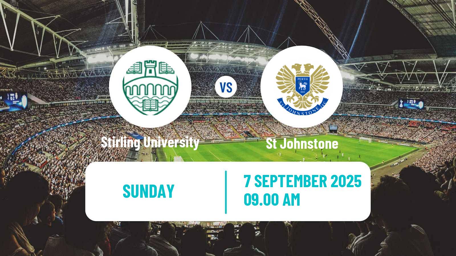 Soccer Scottish SWPL Cup Women Stirling University - St Johnstone