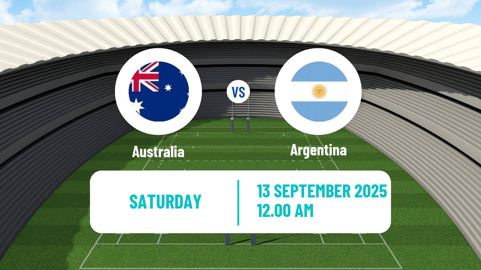 Rugby union Rugby Championship Australia - Argentina