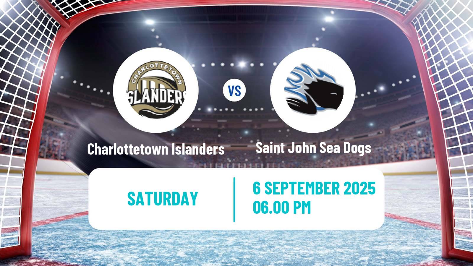 Hockey QMJHL Charlottetown Islanders - Saint John Sea Dogs