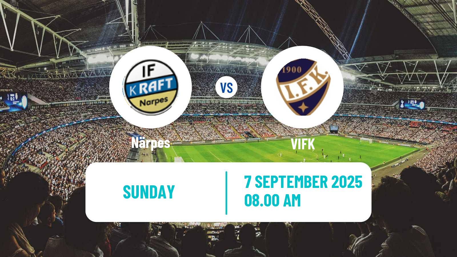 Soccer Finnish Kakkonen Group C Närpes - VIFK