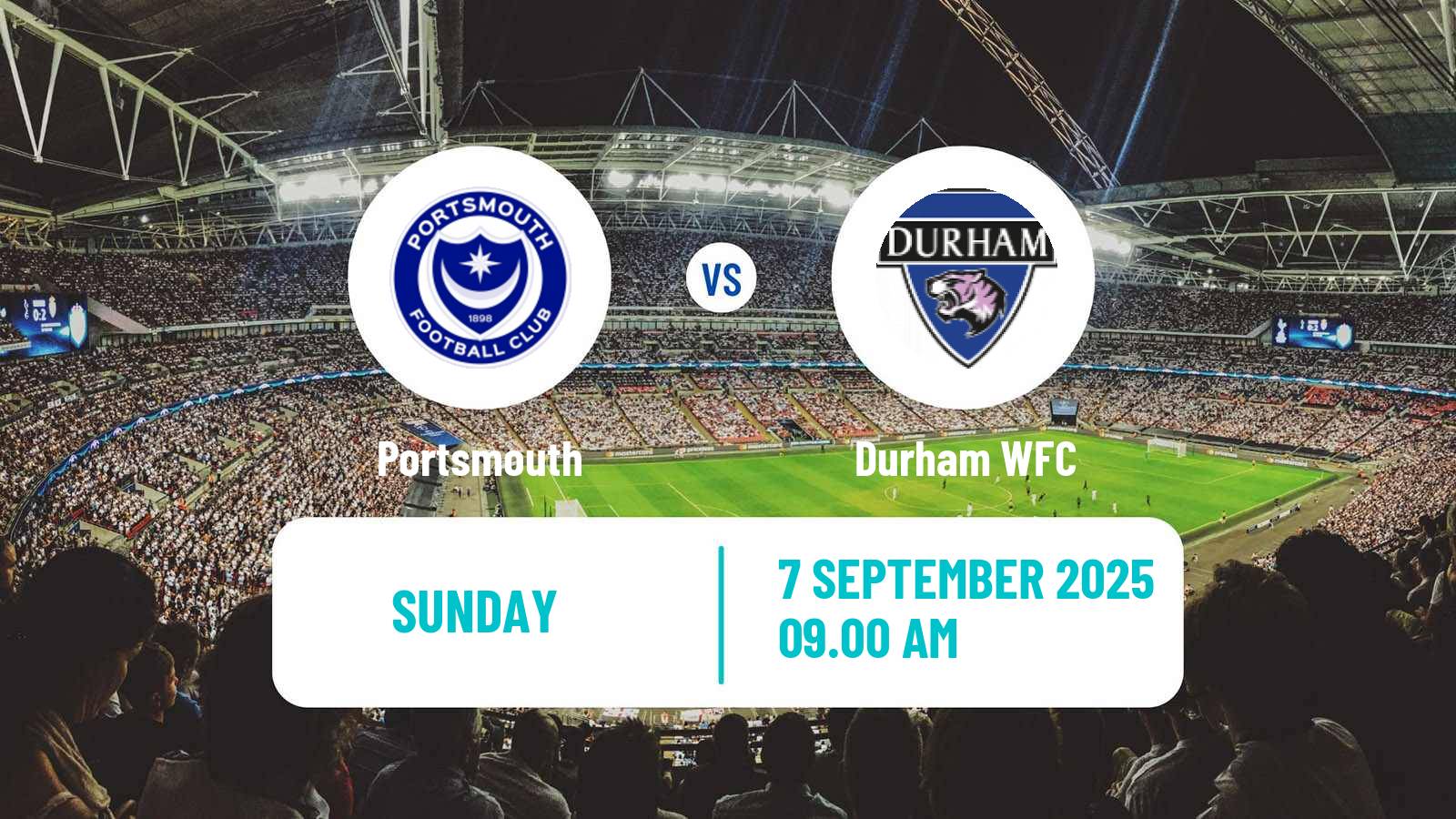 Soccer English Women Championship Portsmouth - Durham