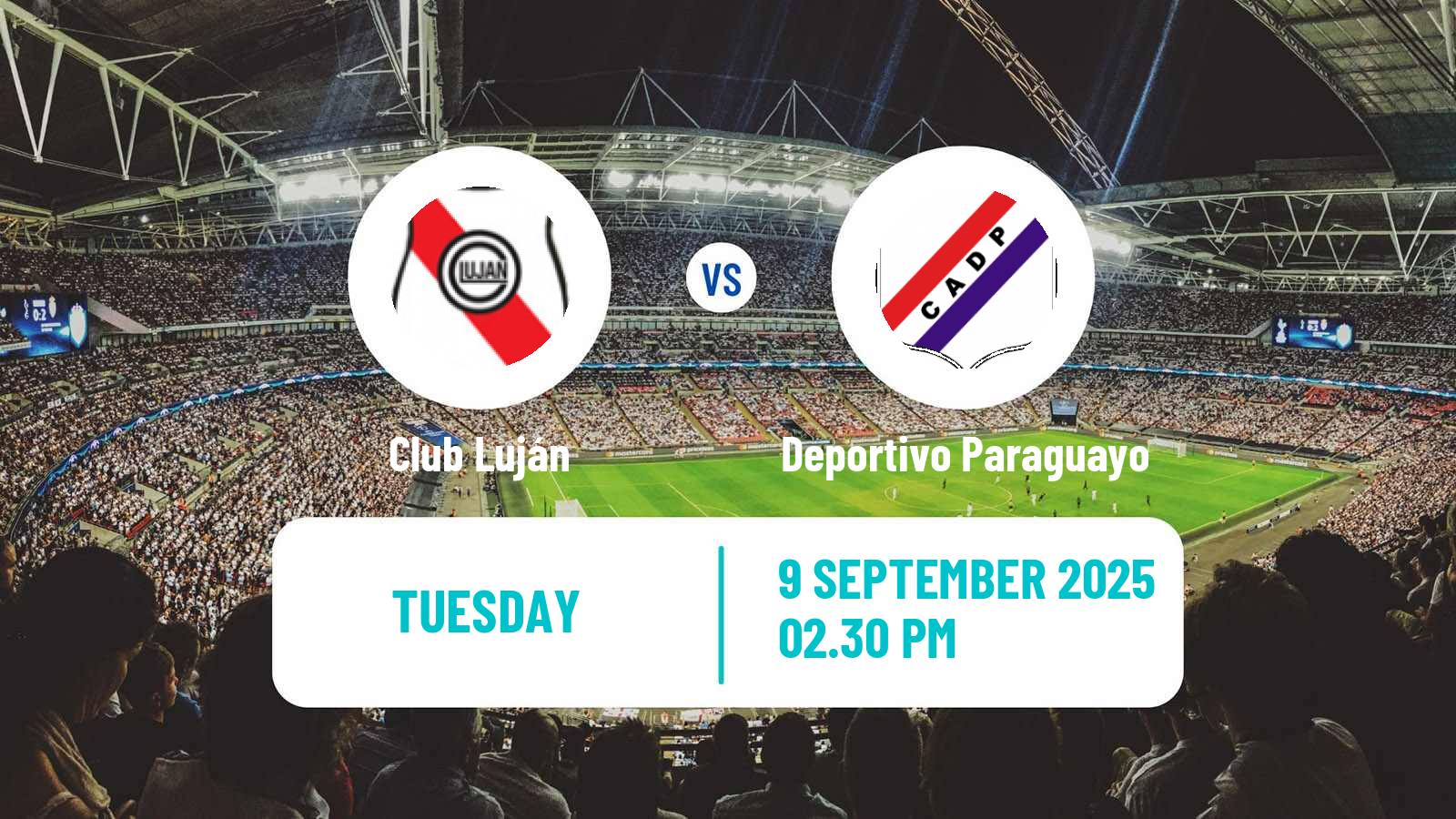 Soccer Argentinian Primera C Club Luján - Deportivo Paraguayo
