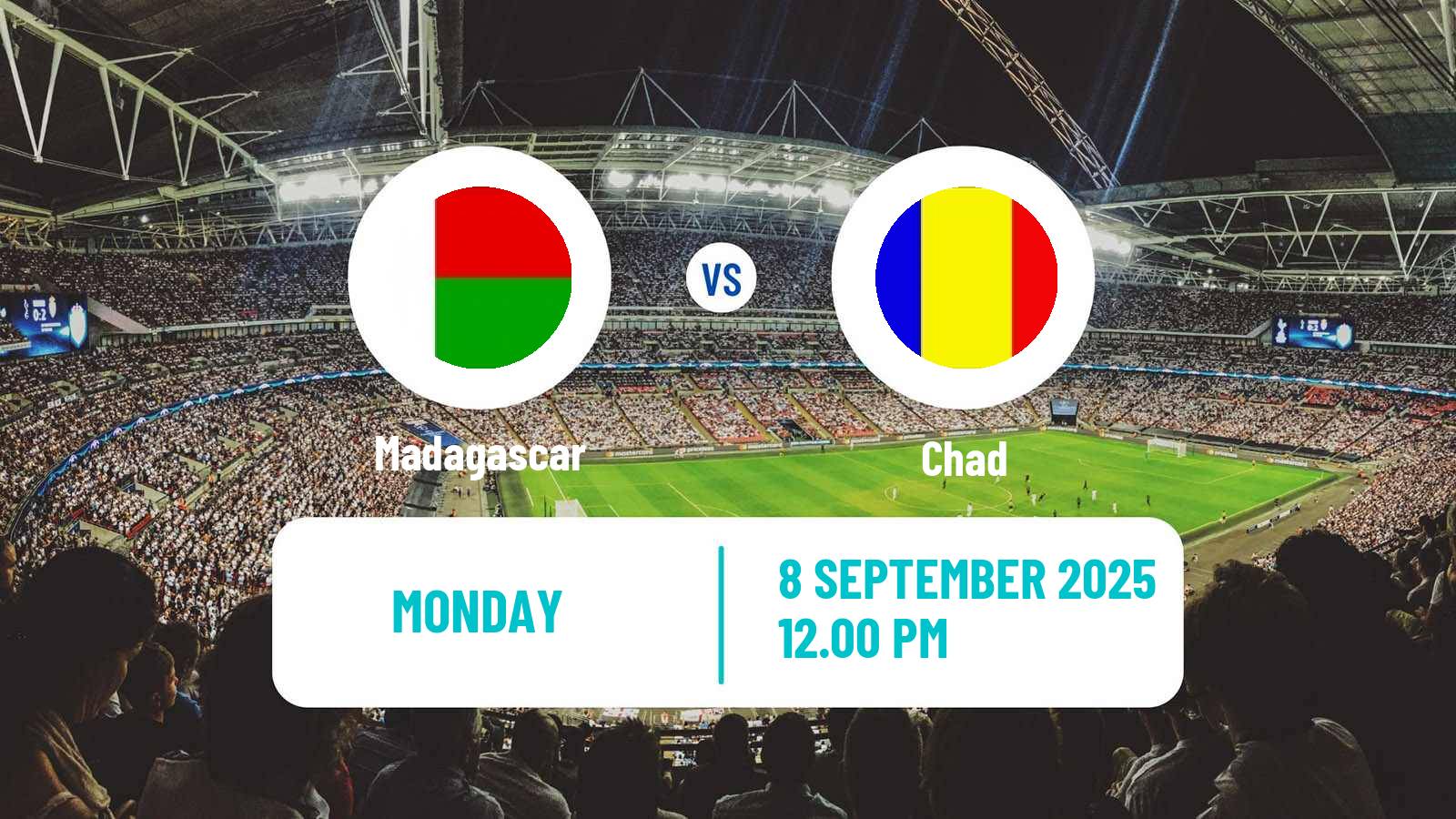 Soccer FIFA World Cup Madagascar - Chad