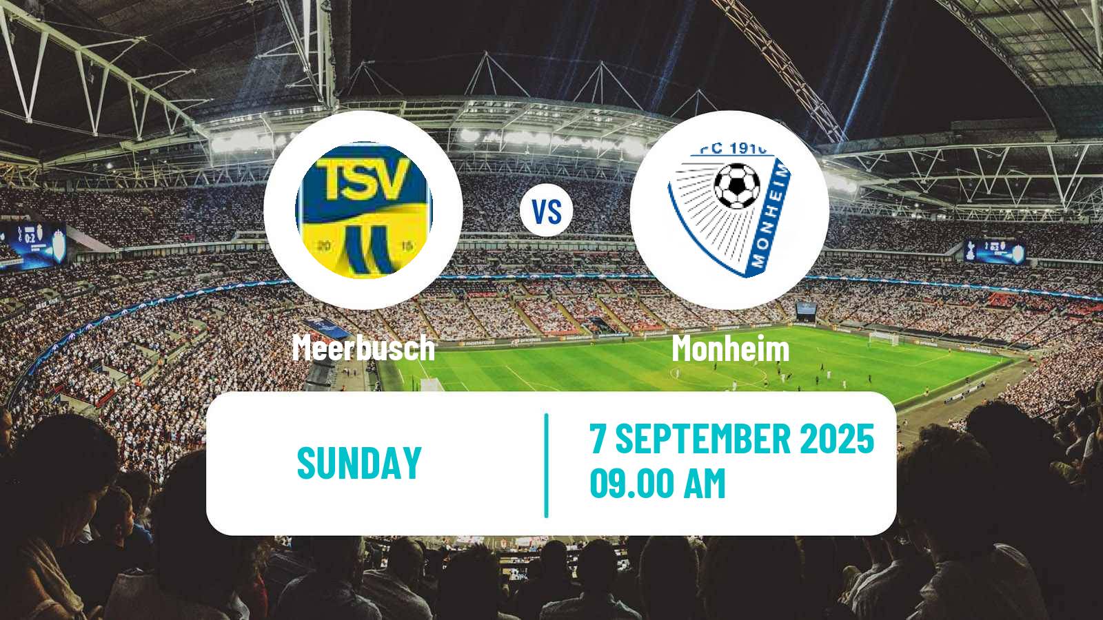 Soccer German Oberliga Niederrhein Meerbusch - Monheim