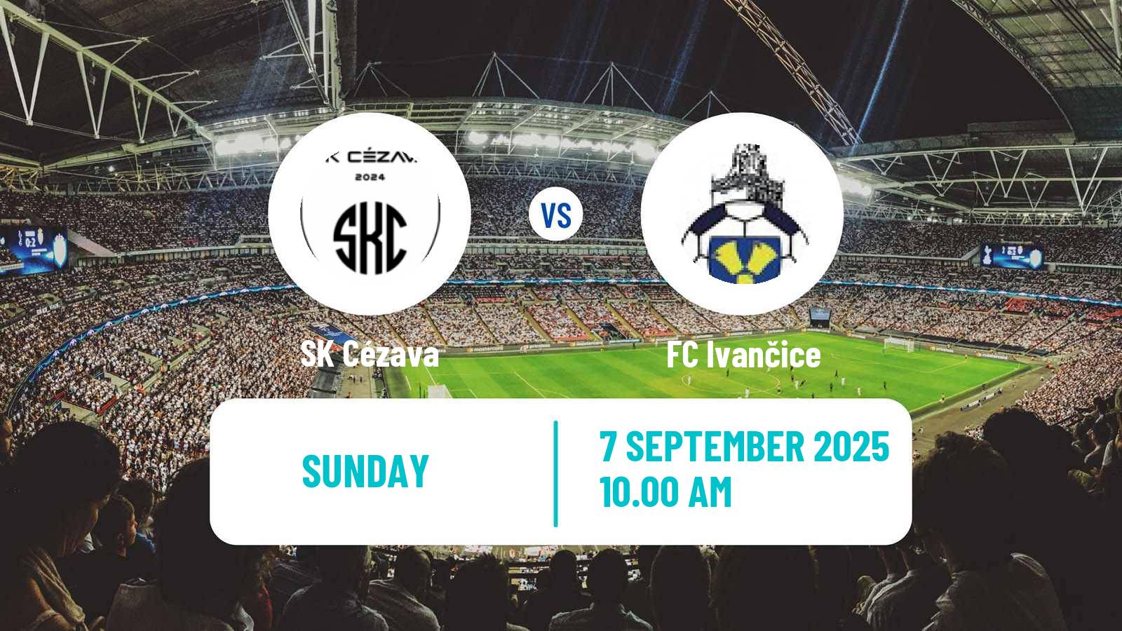 Soccer Czech Jihomoravsky KP Cézava - Ivančice
