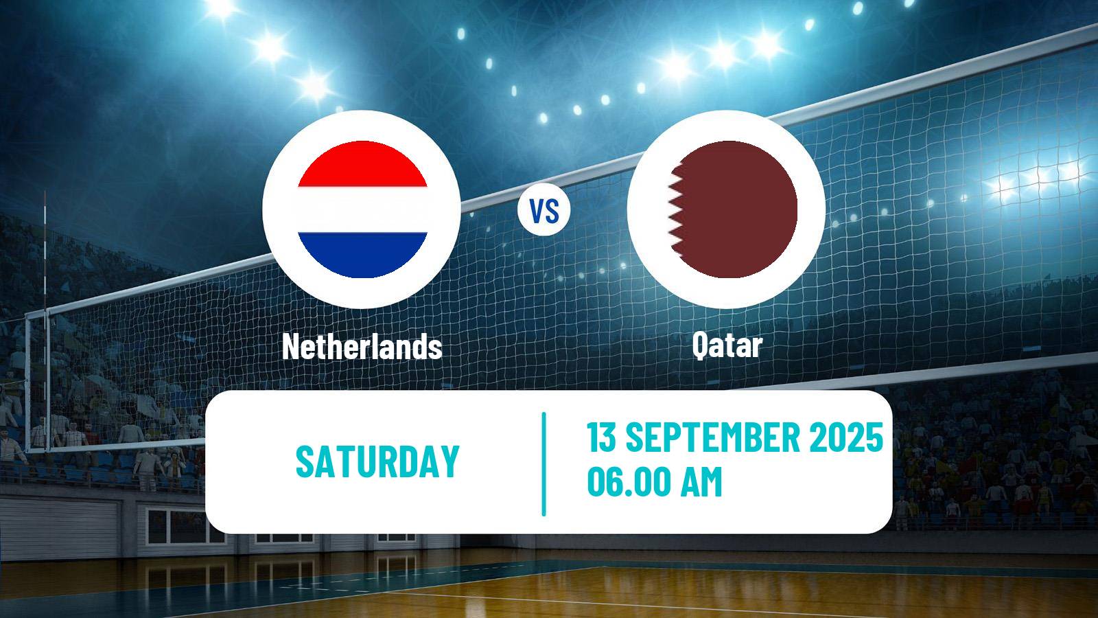 Volleyball World Championship Volleyball Netherlands - Qatar