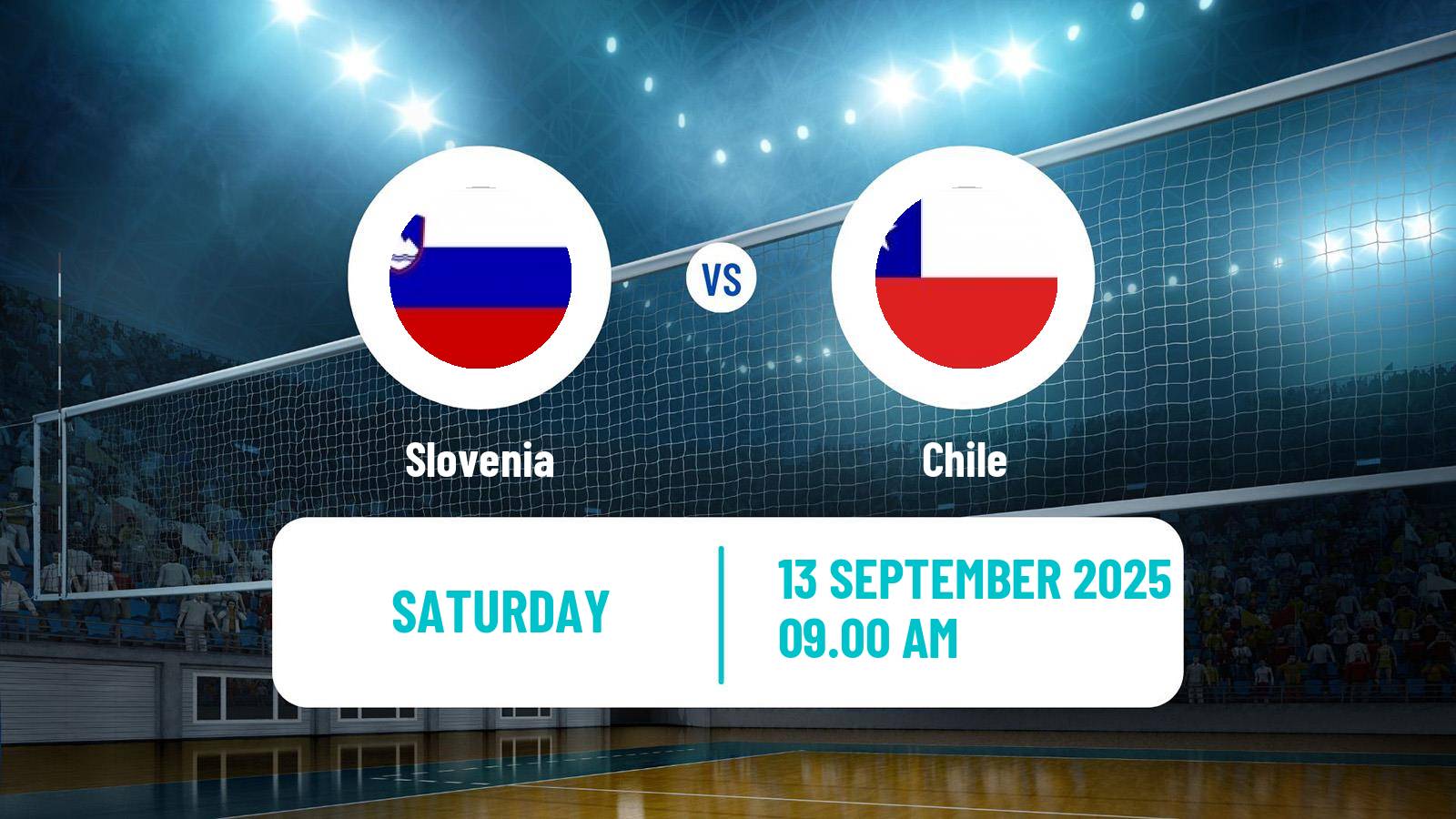 Volleyball World Championship Volleyball Slovenia - Chile