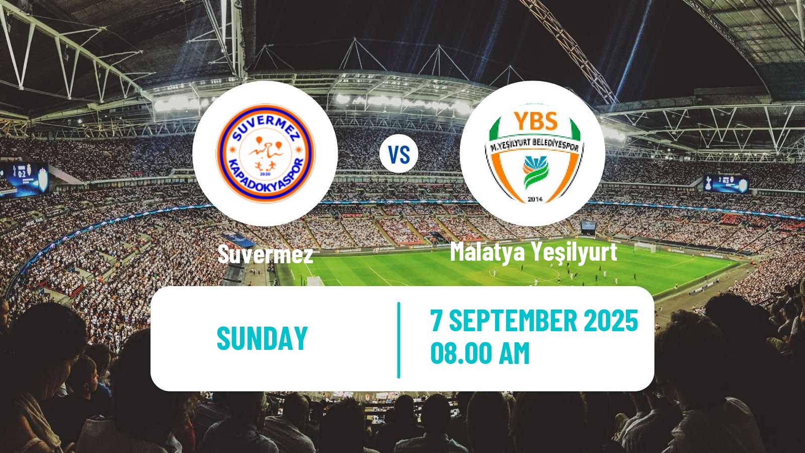 Soccer Turkish 3 Lig Group 2 Suvermez - Malatya Yeşilyurt