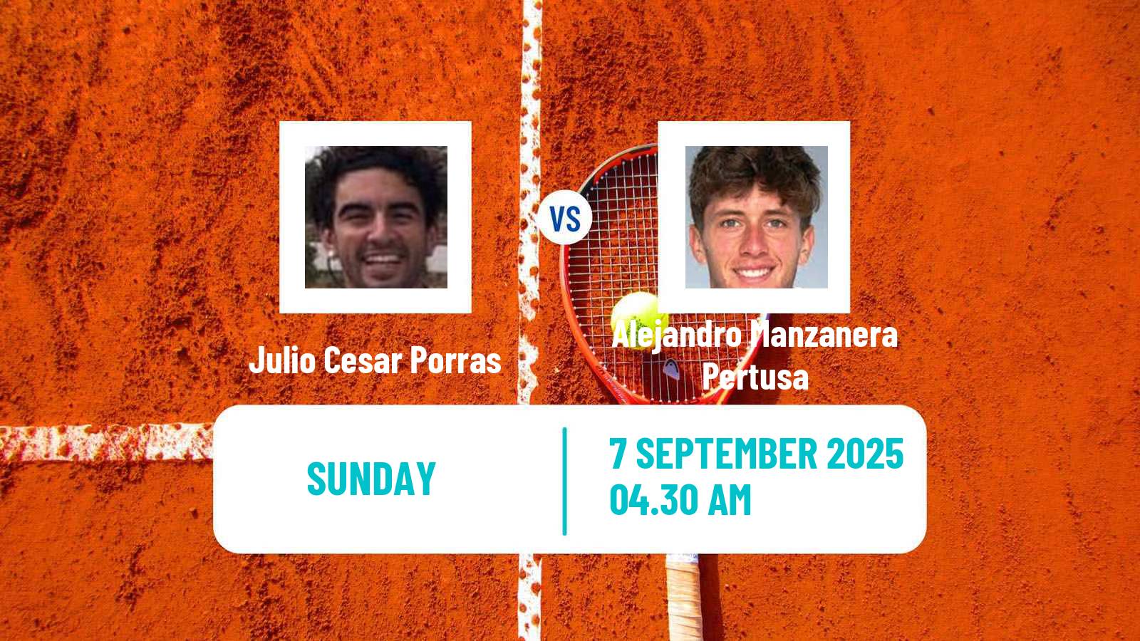 Tennis ITF M15 Madrid Men Julio Cesar Porras - Alejandro Manzanera Pertusa