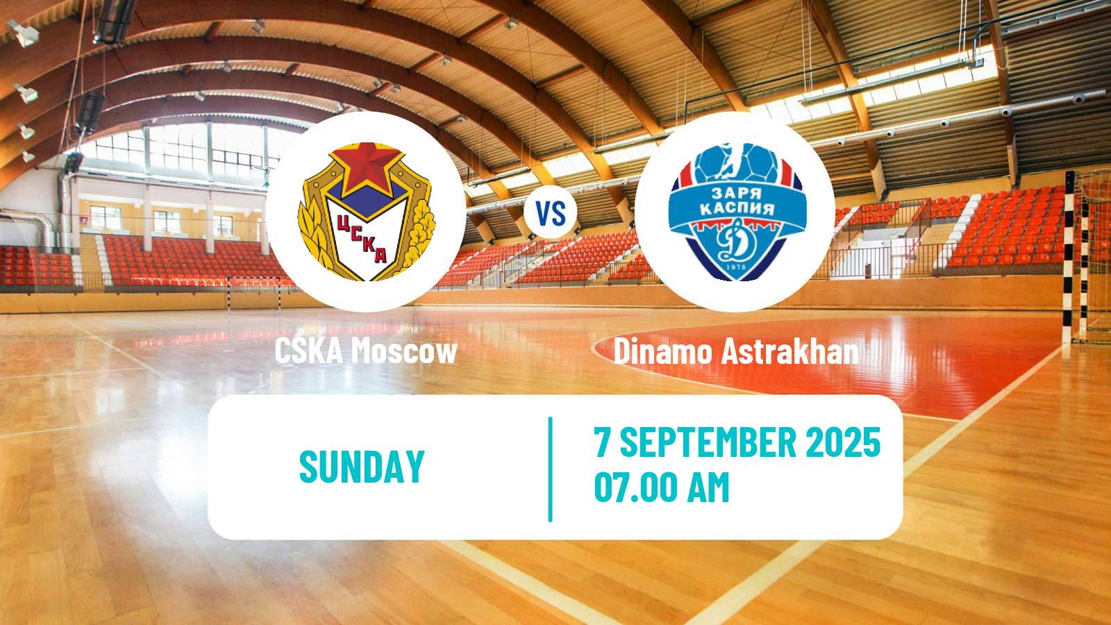 Handball Russian Superleague Handball CSKA Moscow - Dinamo Astrakhan