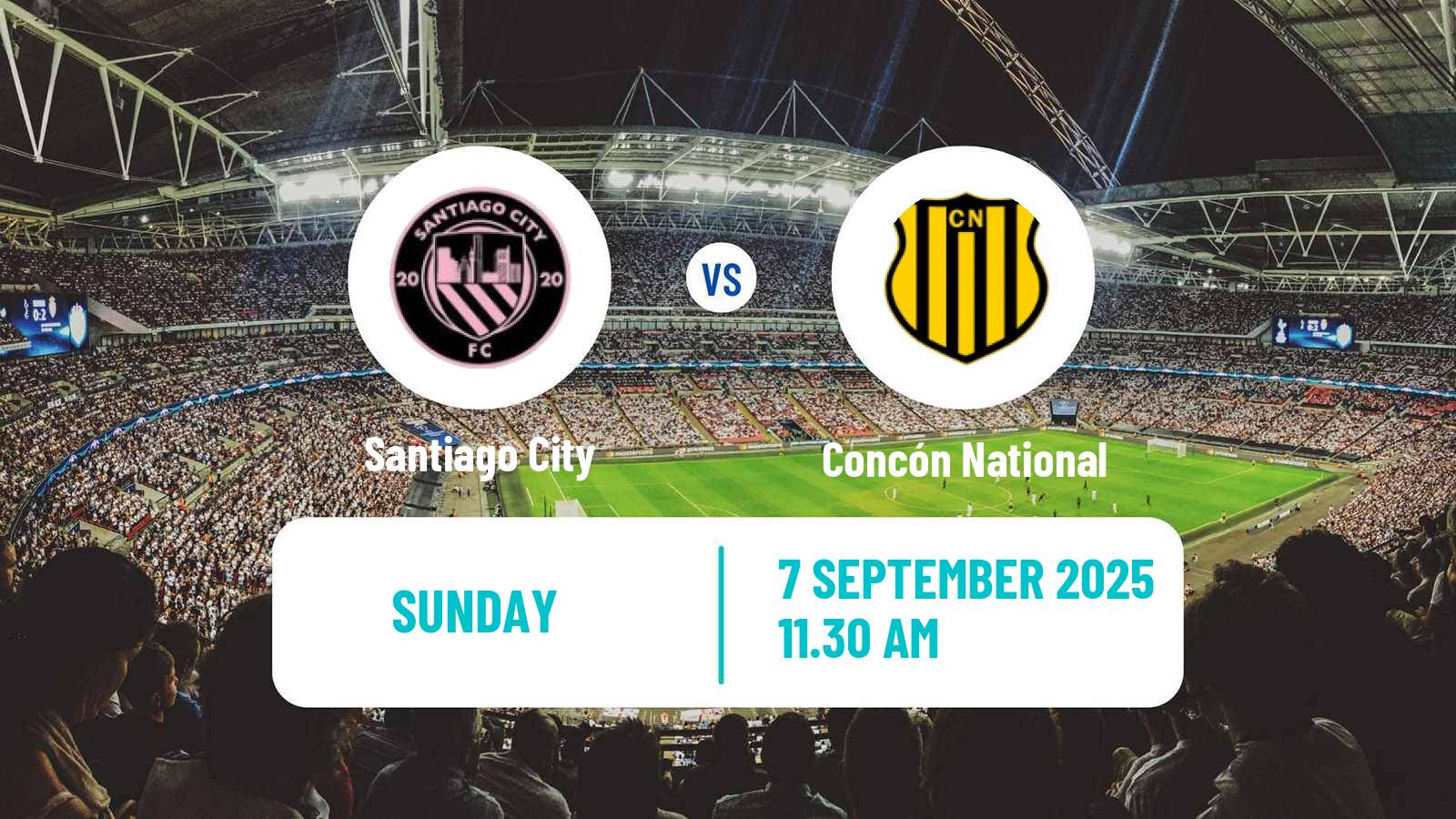 Soccer Chilean Segunda Division Santiago City - Concón National