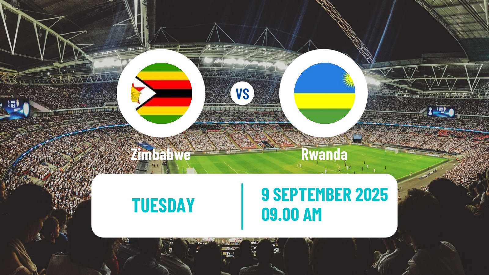 Soccer FIFA World Cup Zimbabwe - Rwanda