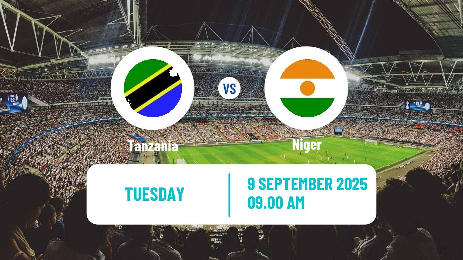 Soccer FIFA World Cup Tanzania - Niger