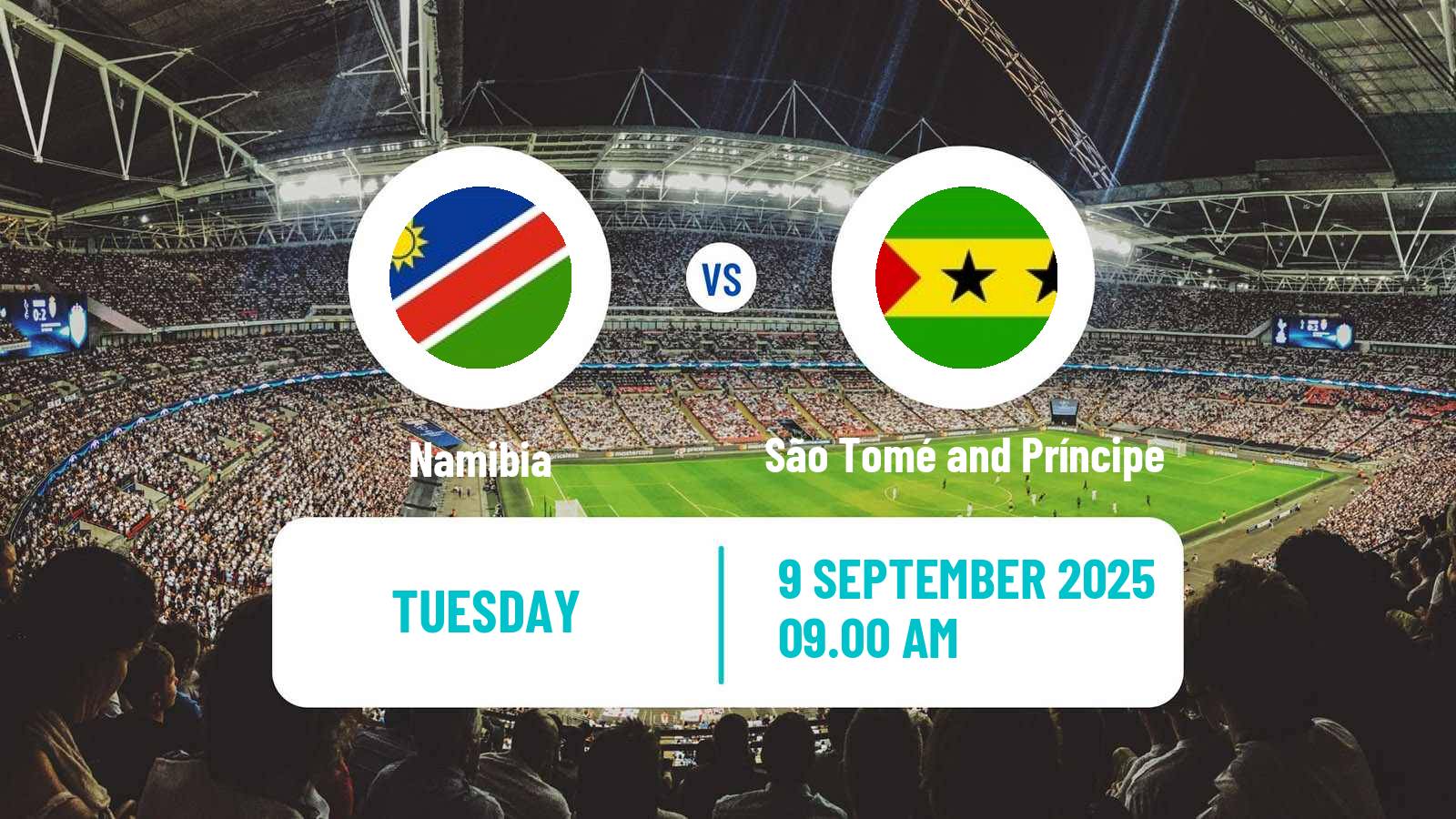 Soccer FIFA World Cup Namibia - São Tomé and Príncipe